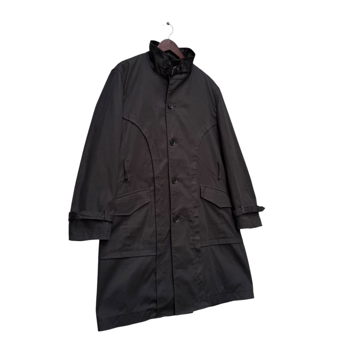 Vintage × Yohji Yamamoto A.A.R Against All Risk By Durban Long Coat Size US L / EU 52-54 / 3 - 2 Thumbnail