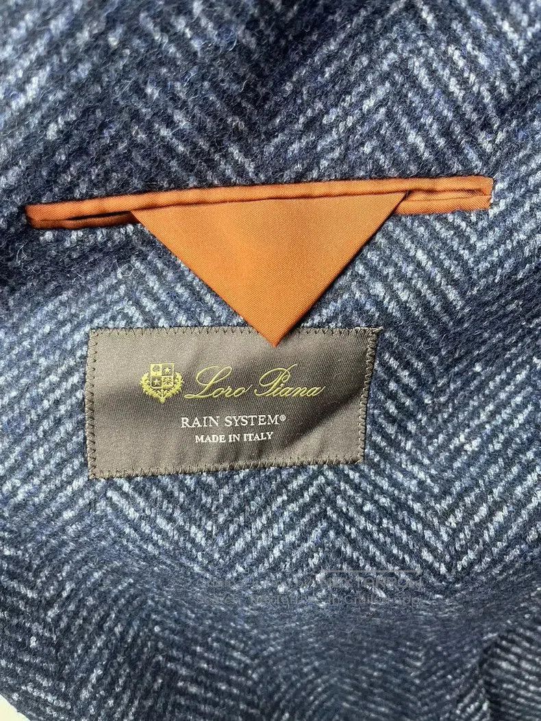 Loro Piana Loro Piana Blue Knit Coat. Size US L / EU 52-54 / 3 - 2 Thumbnail