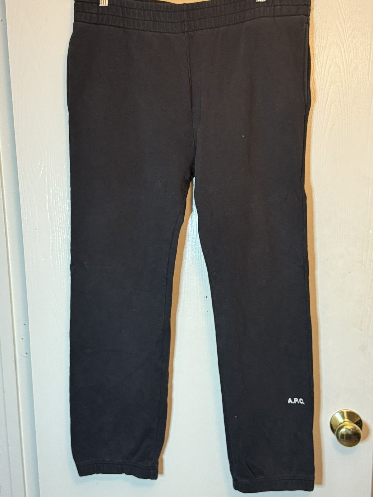 A.P.C. × JJJJound A.P.C. x Jijjound sweatpants in black Size US 34 / EU 50 - 1 Thumbnail