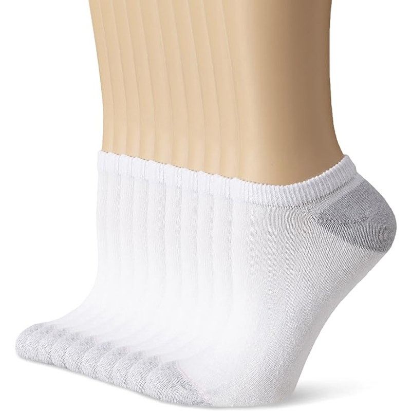 Hanes New 10 Pack Hanes Womens Size 8-12 No Show Soft Socks Size ONE SIZE - 1 Thumbnail