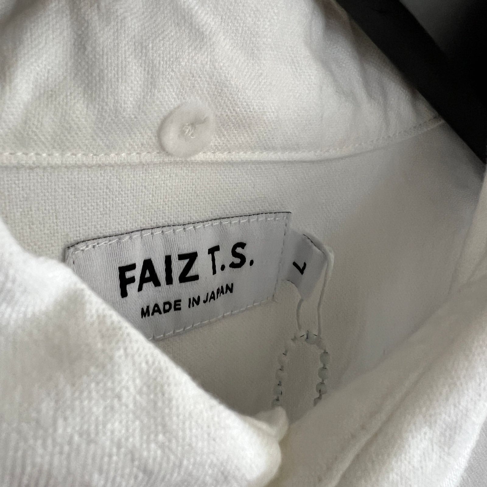 Japanese Brand FAIZ T.S. Made in Japan Men's Selvedge Oxford Shirt M NWT Size US M / EU 48-50 / 2 - 3 Thumbnail