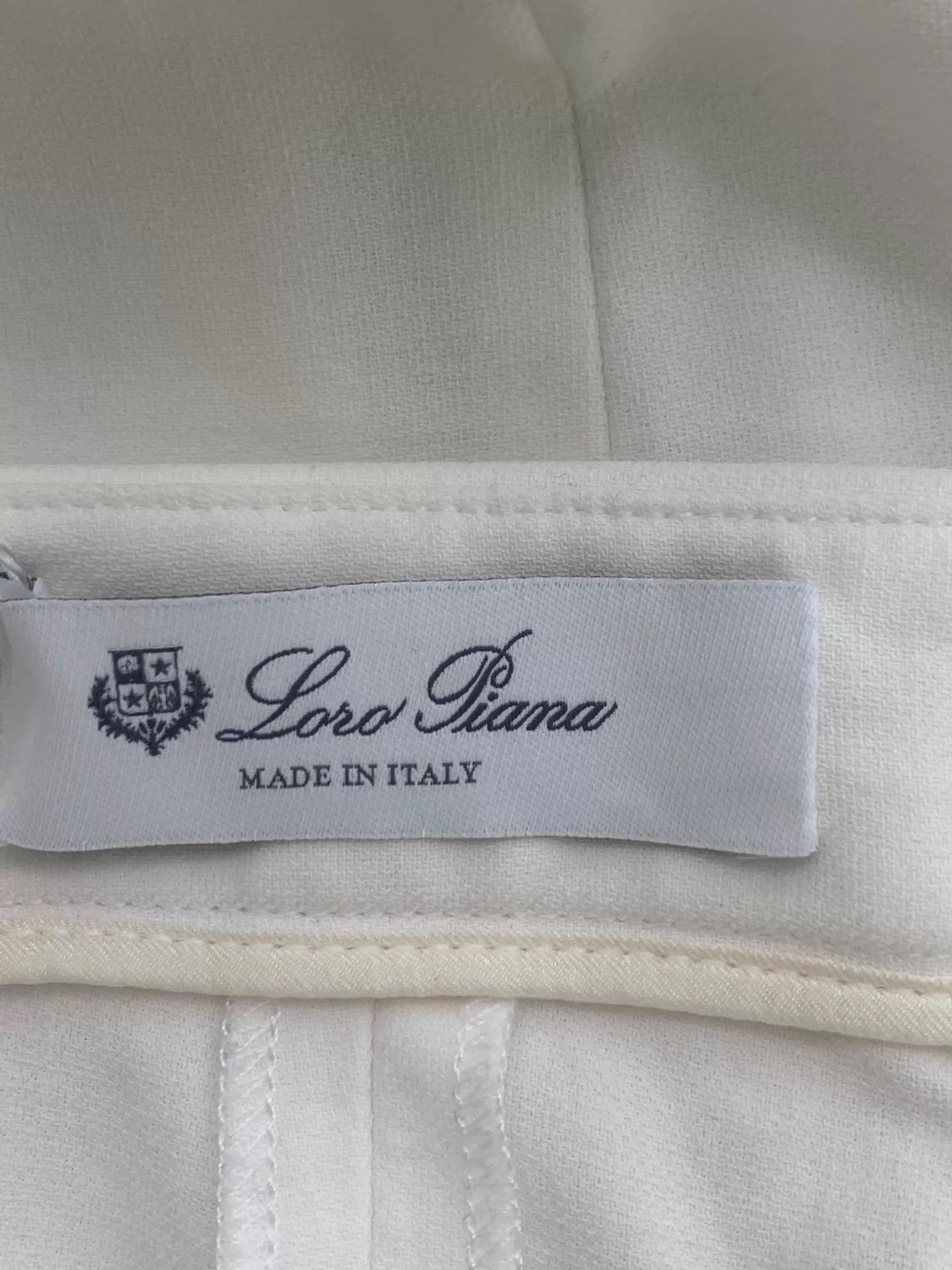 Loro Piana LoroPiana LP White Pants Size 42 New Size US 26 / EU 42 - 4 Thumbnail