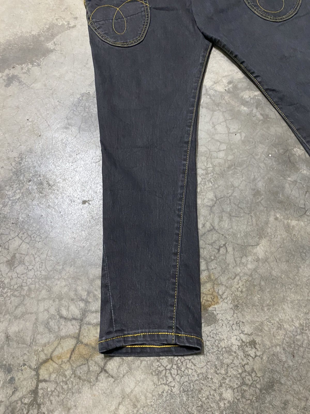 Issey Miyake × mercibeaucoup Faded Black Issey Miyake Mercibeaucoup High Rise Jeans @123 Size US 32 / EU 48 - 3 Thumbnail