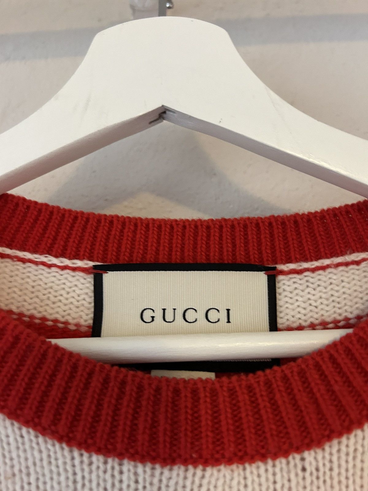 Disney × Gucci INTARSIA WOOL JUMPER DONALD DUCK PIRATE KNIT SWEATER Size US M / EU 48-50 / 2 - 4 Thumbnail