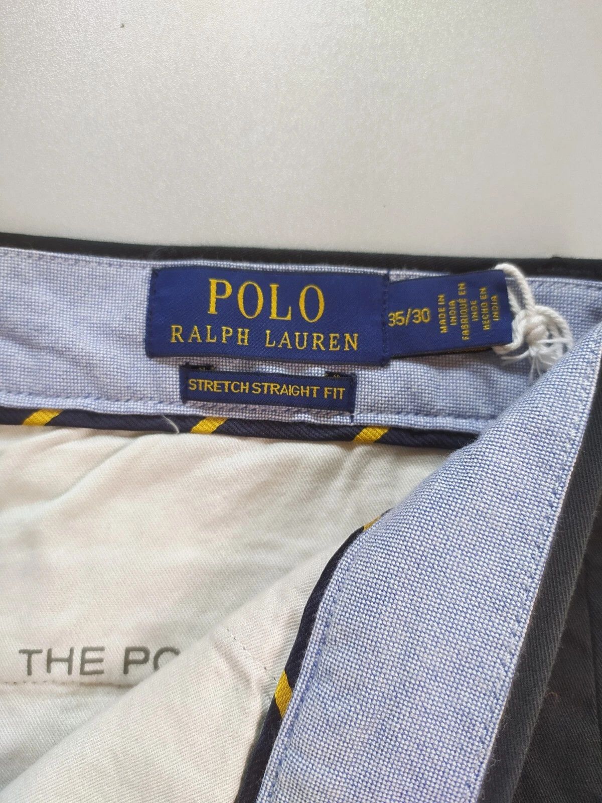Polo Ralph Lauren Polo Ralph Lauren Stretch Straight Fit Chino Pant FTP 0050 Size US 35 - 5 Thumbnail