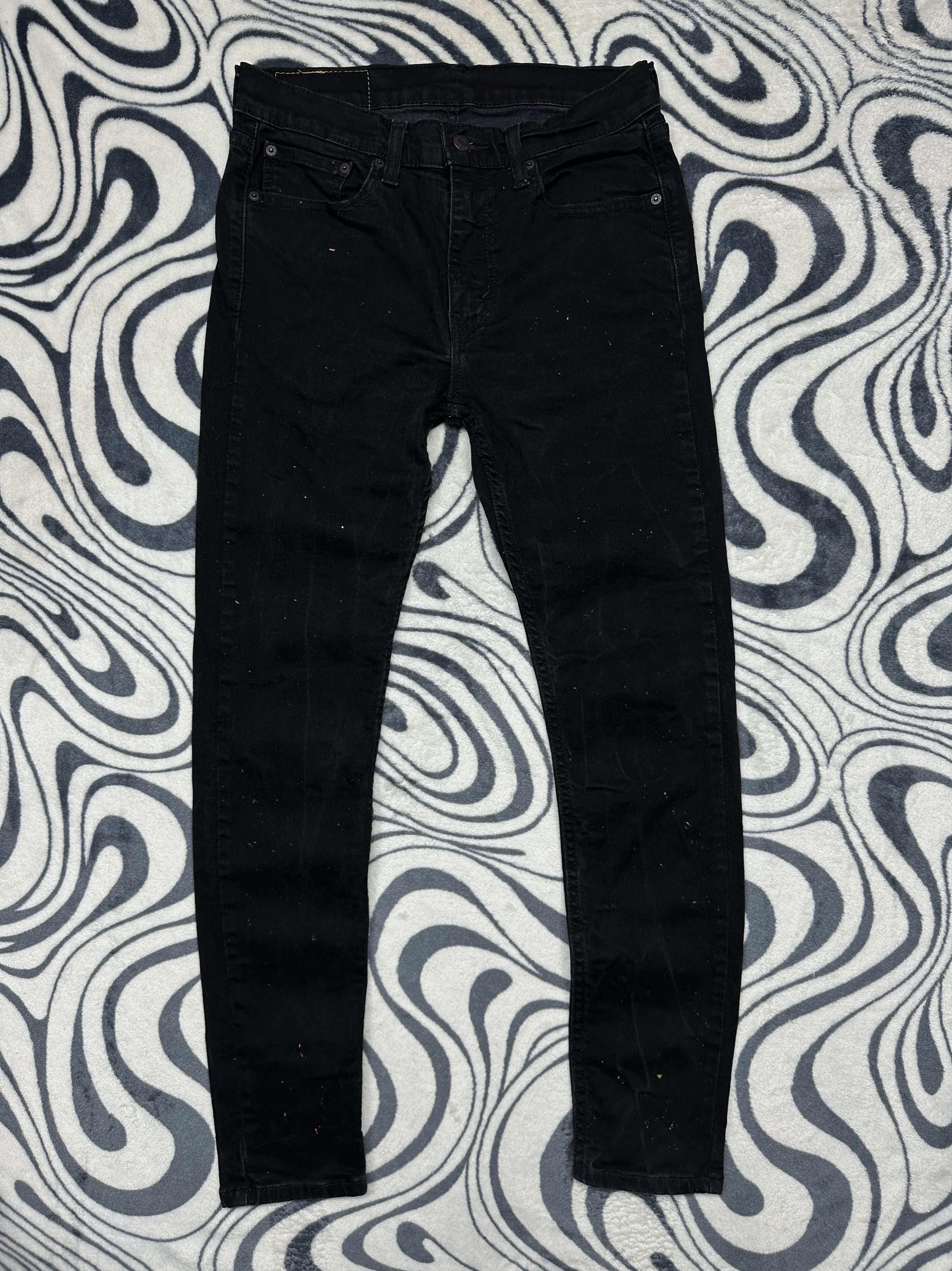 Levi's Levi's 519 Black Denim Pants Jeans Size US 32 / EU 48 - 5 Thumbnail