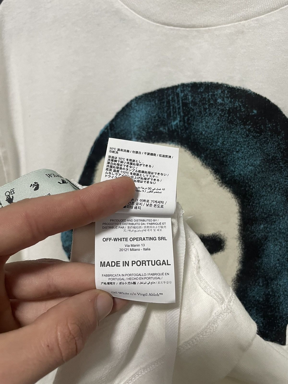 Off-White Off-White Mona Lisa Pivot Oversized Shirt Size US S / EU 44-46 / 1 - 23 Thumbnail