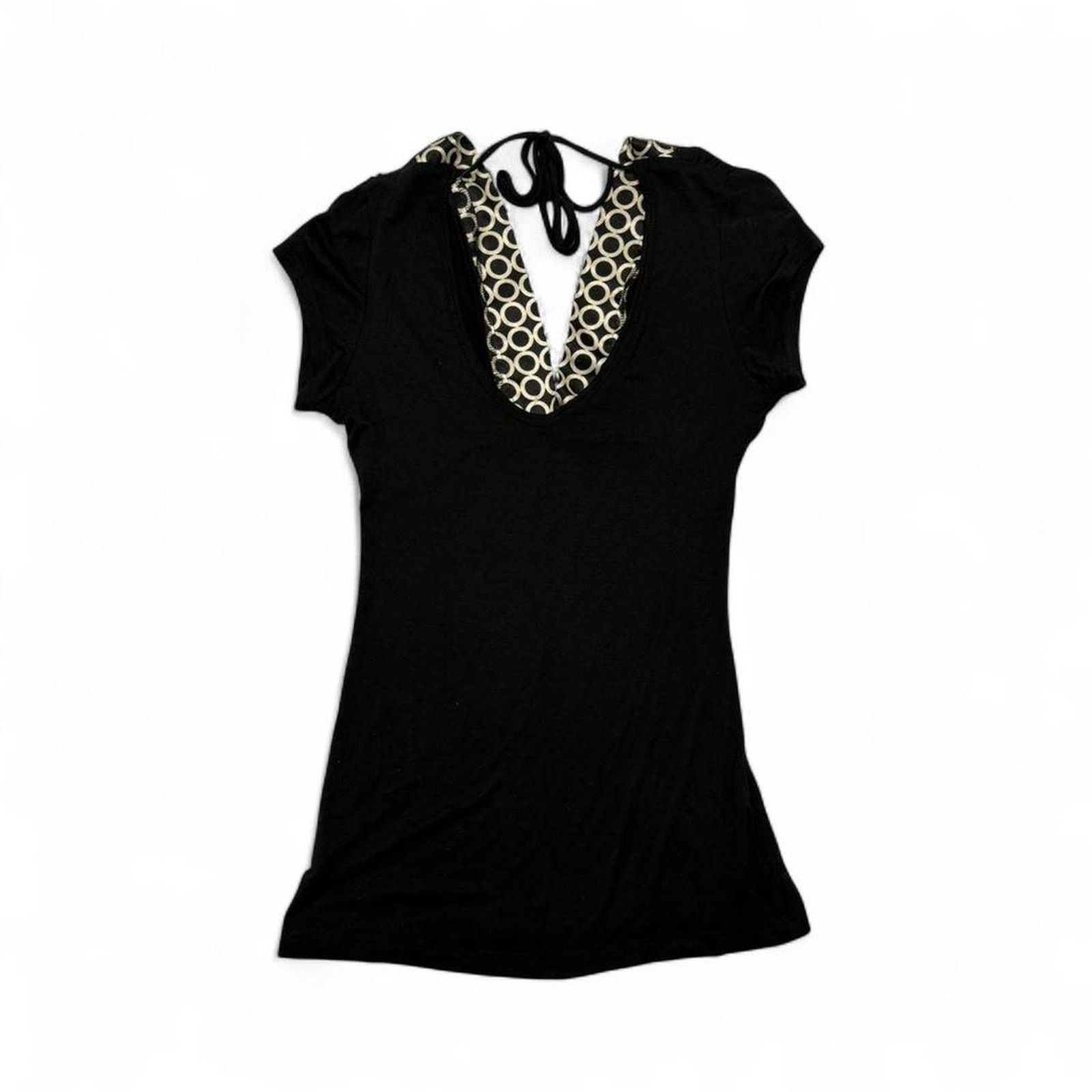 Other Bui Yah Kah Y2K Vintage Baby Doll V Neck Slight Short Size S Size S / US 4 / IT 40 - 6 Thumbnail
