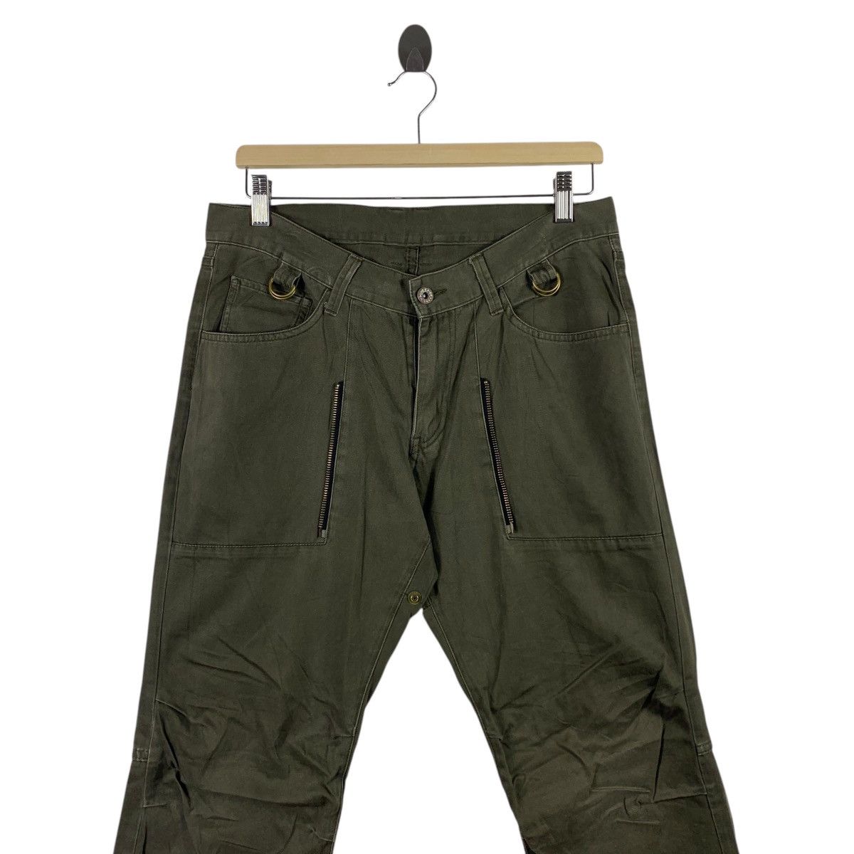 Japanese Brand × PPFM PPFM army green colour pants Size US 32 / EU 48 - 2 Thumbnail