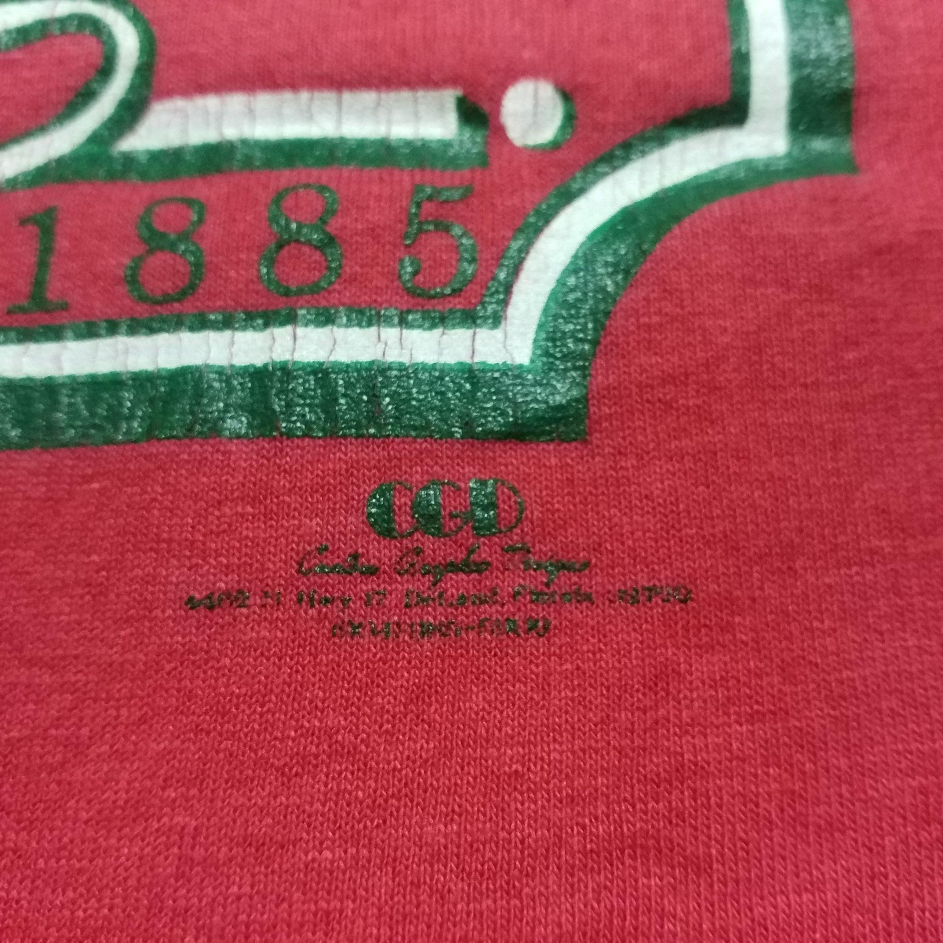 Hanes × Vintage VINTAGE SINGLE STITCH ALPHA CHI OMEGA 92 Size US L / EU 52-54 / 3 - 3 Thumbnail