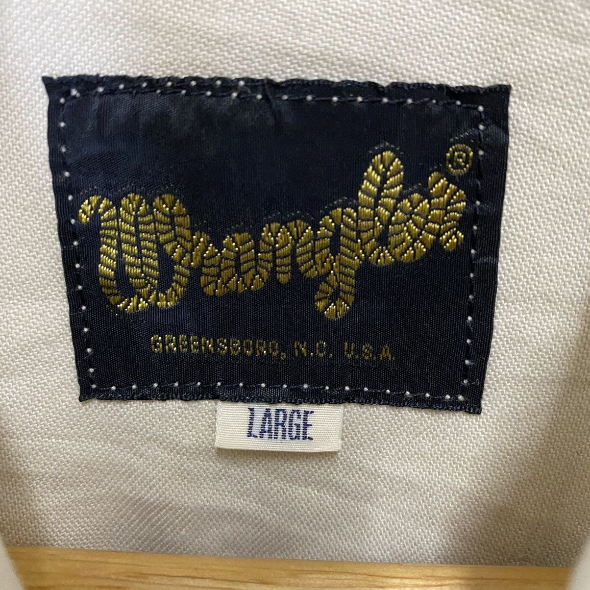 Vintage × Wrangler Vintage 80s Wrangler Trucker Jacket Size S Size US M / EU 48-50 / 2 - 11 Thumbnail