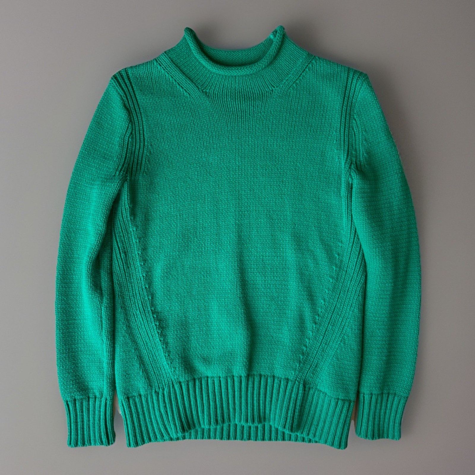 J.Crew J Crew Rollneck Sweater Women's XS Green Oarsman Minimalist Size XS / US 0-2 / IT 36-38 - 1 Thumbnail