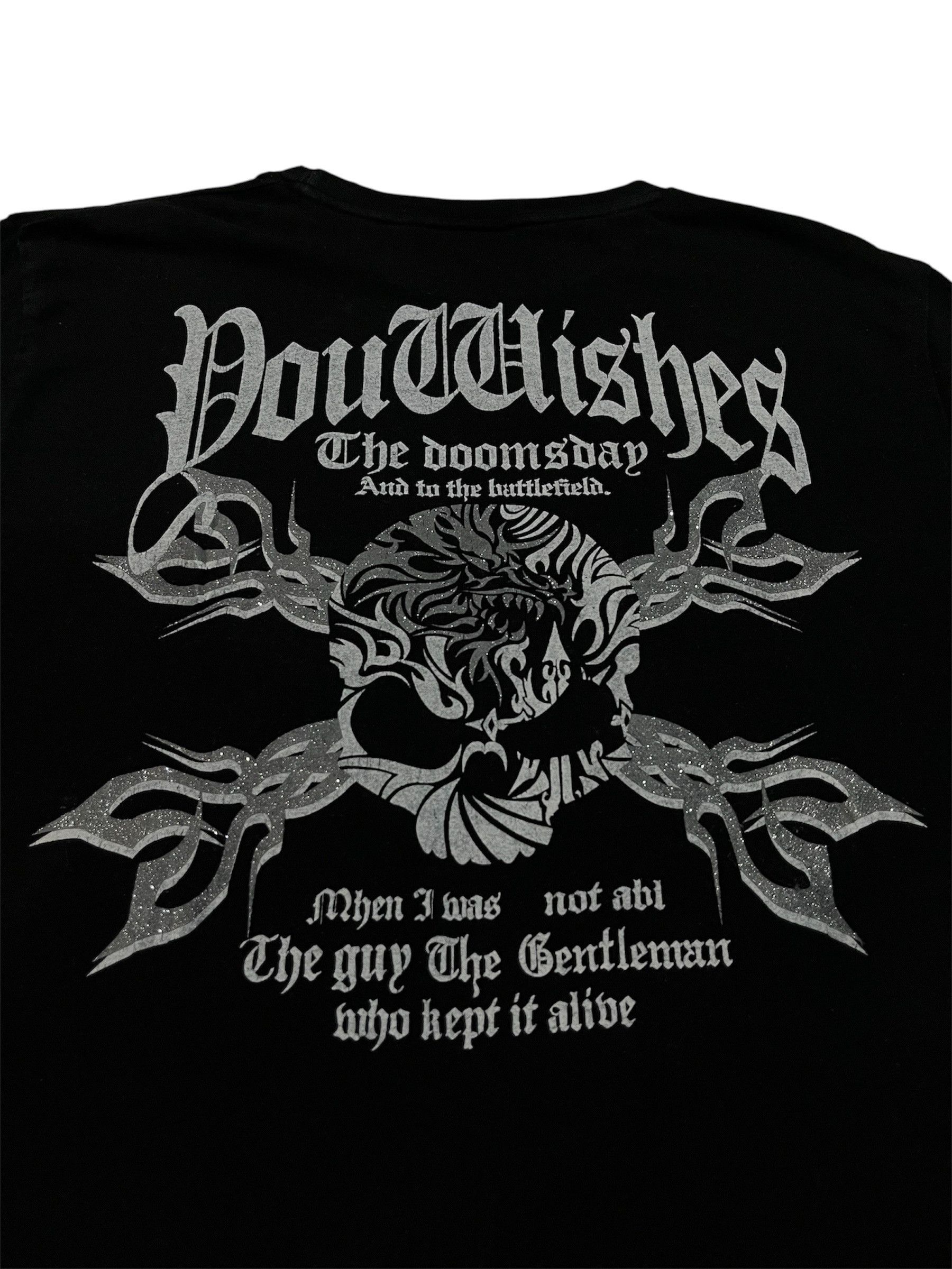 Le Grande Bleu (L.G.B.) Beaumere Japanese Brand Poem Skull T-Shirt Size US M / EU 48-50 / 2 - 5 Thumbnail