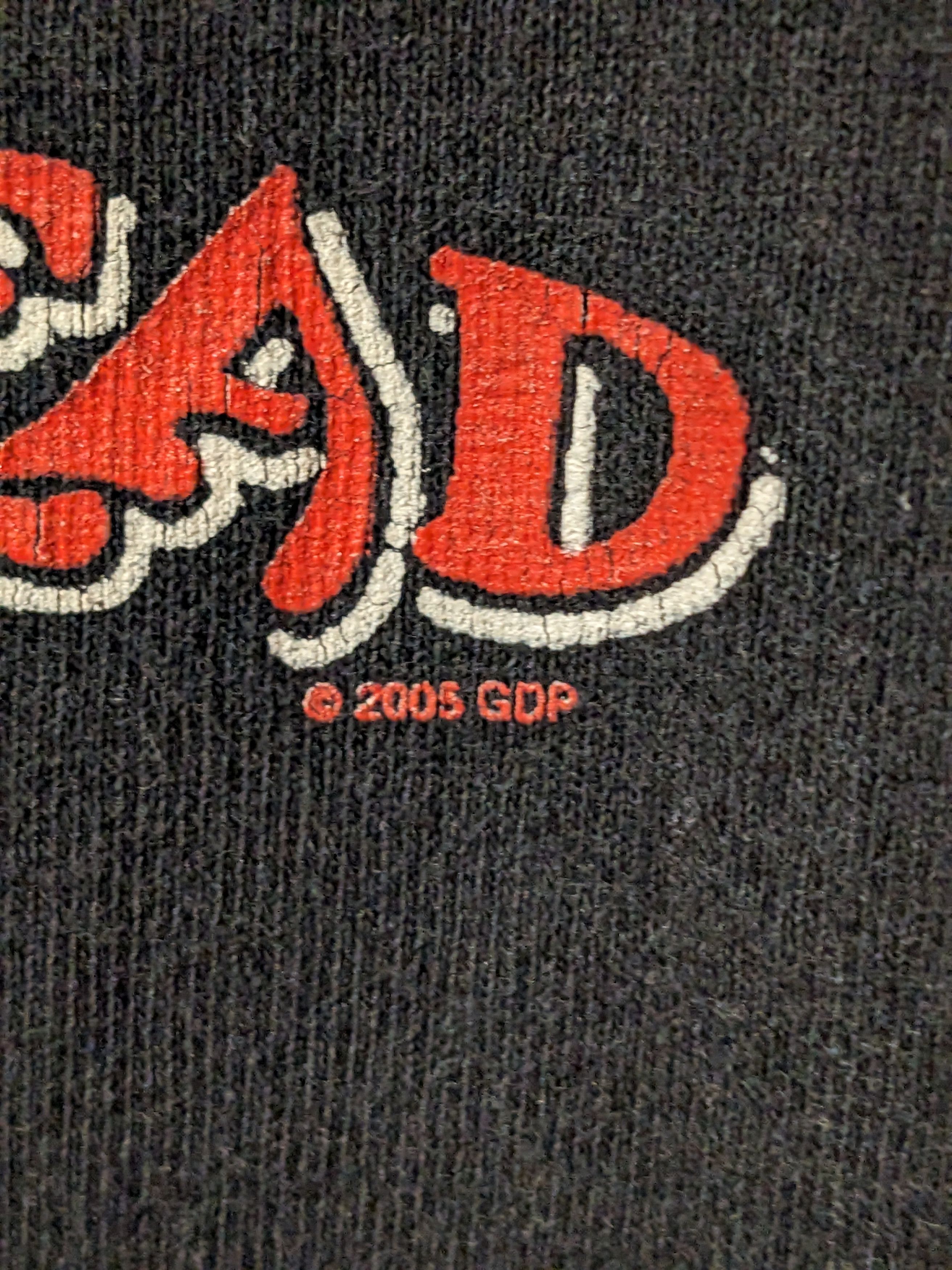 Grateful Dead × Vintage Vintage 2005 Grateful Dead Center Logo Band Music T-Shirt Size US XXL / EU 58 / 5 - 3 Thumbnail