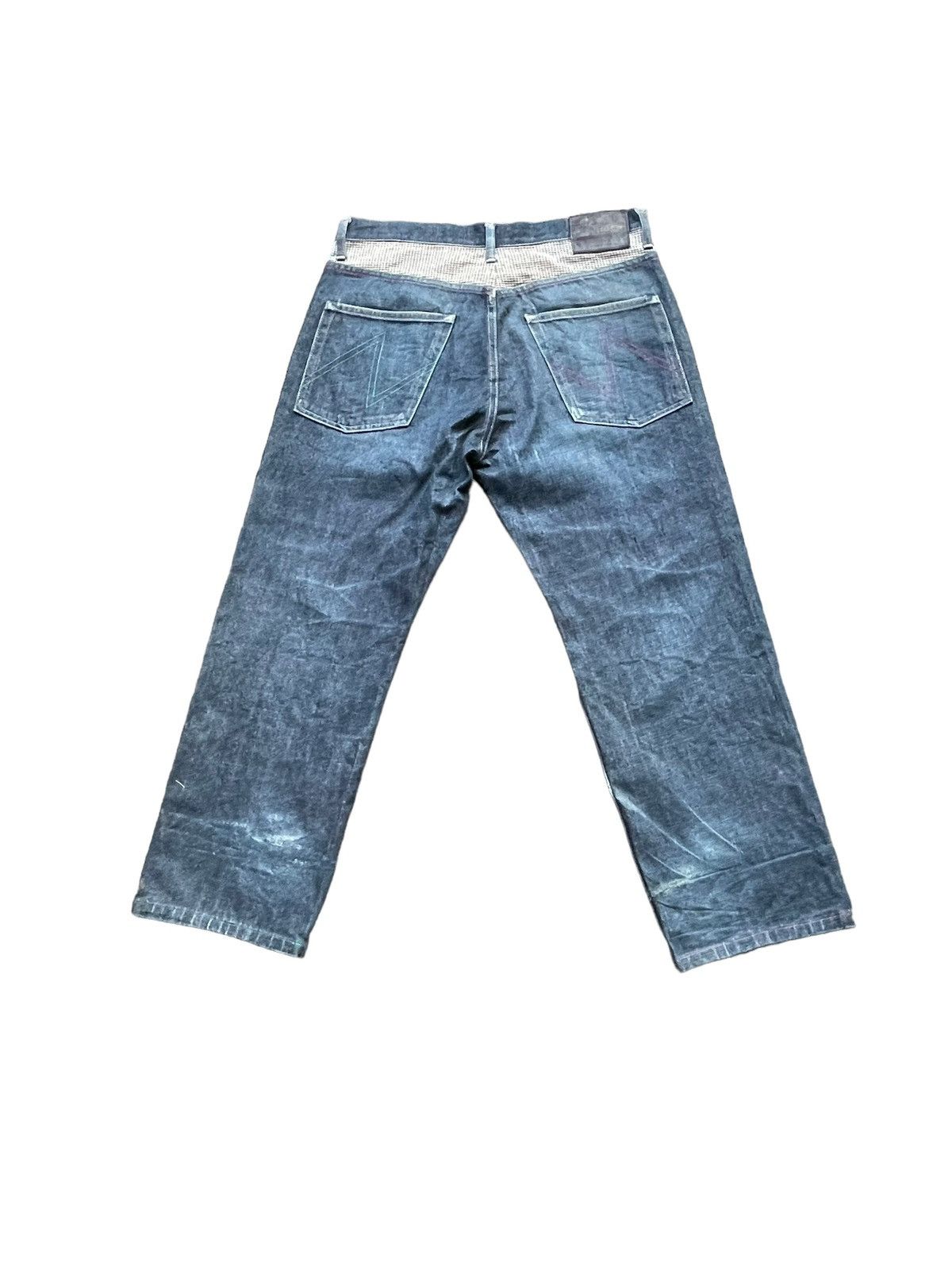 Japanese Brand Japanese Double Steal Denim Size US 35 - 6 Thumbnail