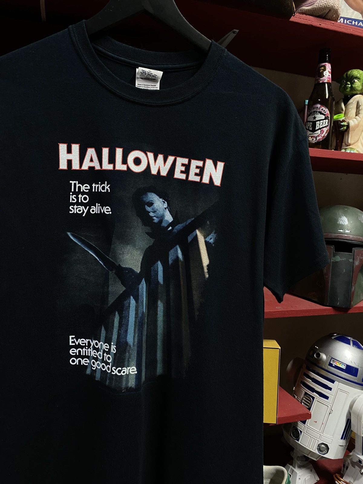 Vintage Vintage early 00’ Halloween movie tee medium Size US M / EU 48-50 / 2 - 1 Thumbnail