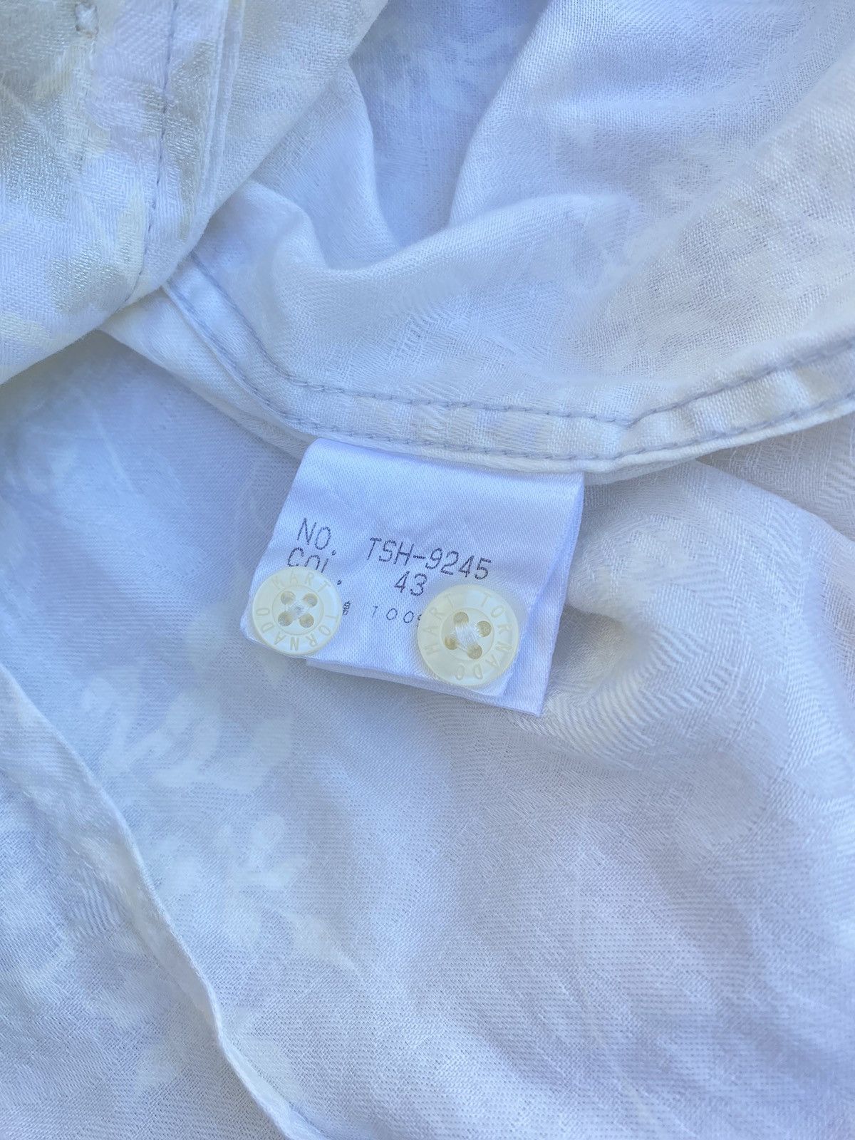 Tornado Mart TORNADO MART white shirt Size ONE SIZE - 12 Thumbnail