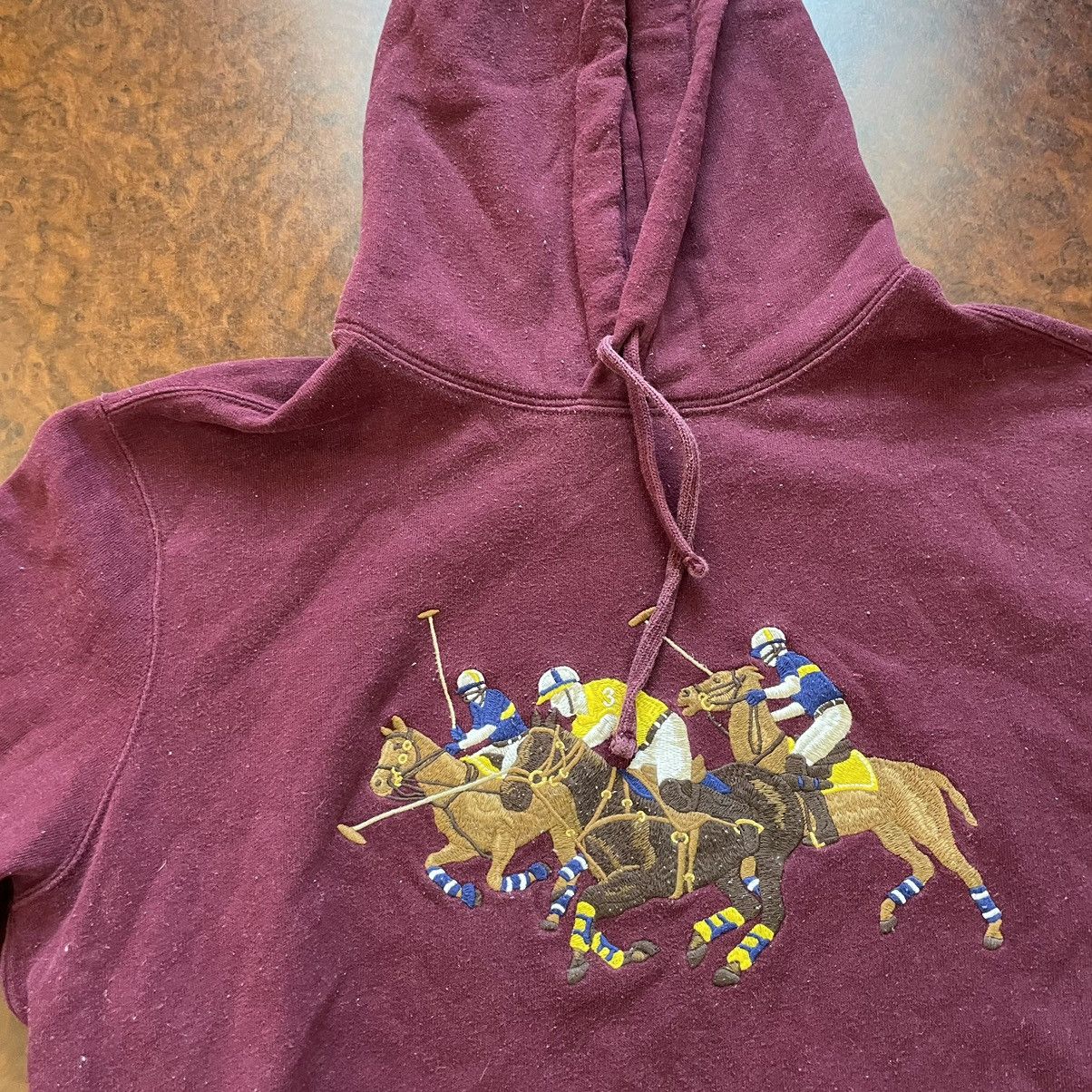 USA 🇺🇸 horseman prl old POLO Ralph LAUREN CHIEF rrl hoodie