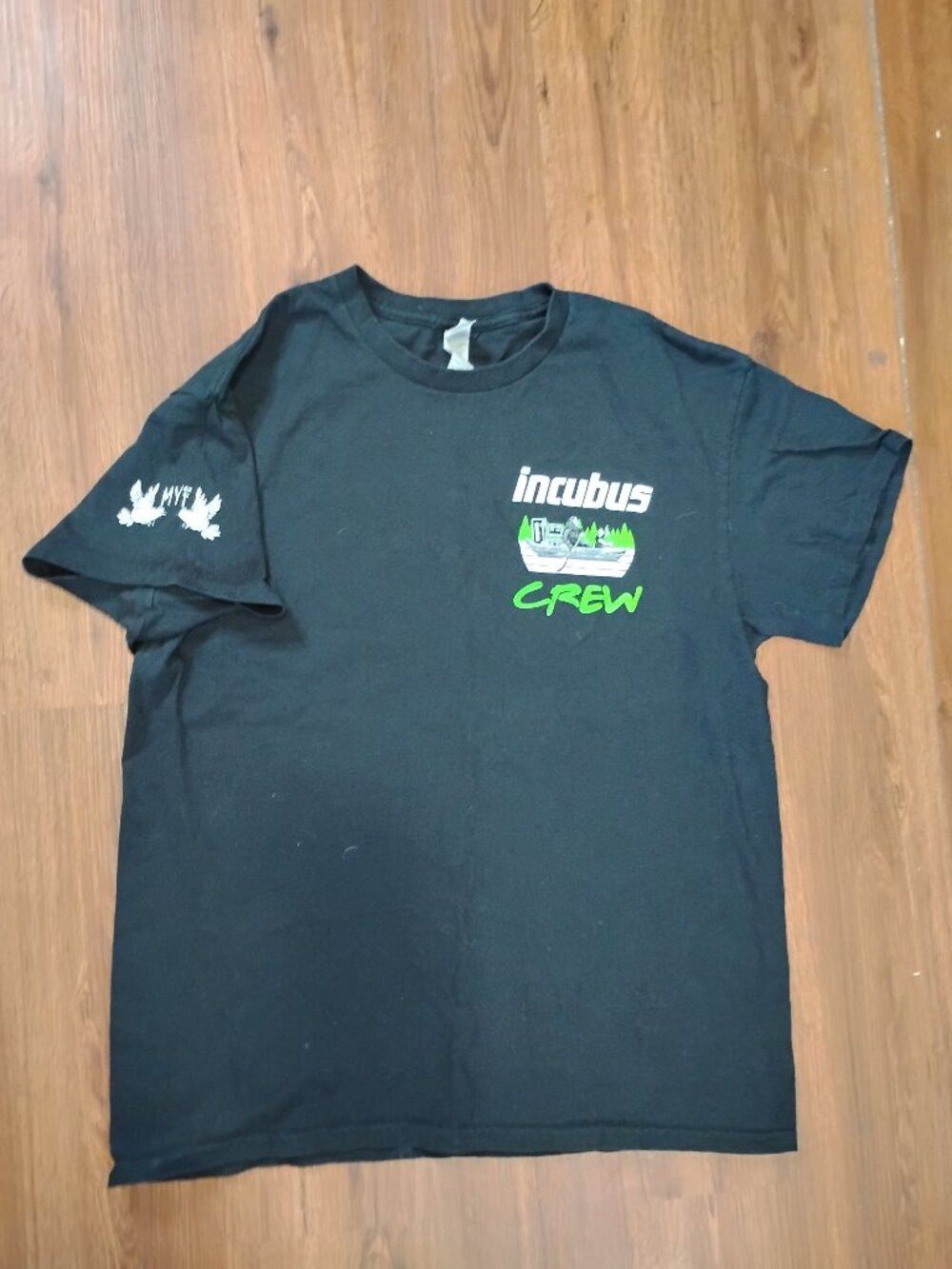 Band Tees Incubus Crew JustABunchOfRoadies MYF T-Shirt Size US L / EU 52-54 / 3 - 2 Thumbnail