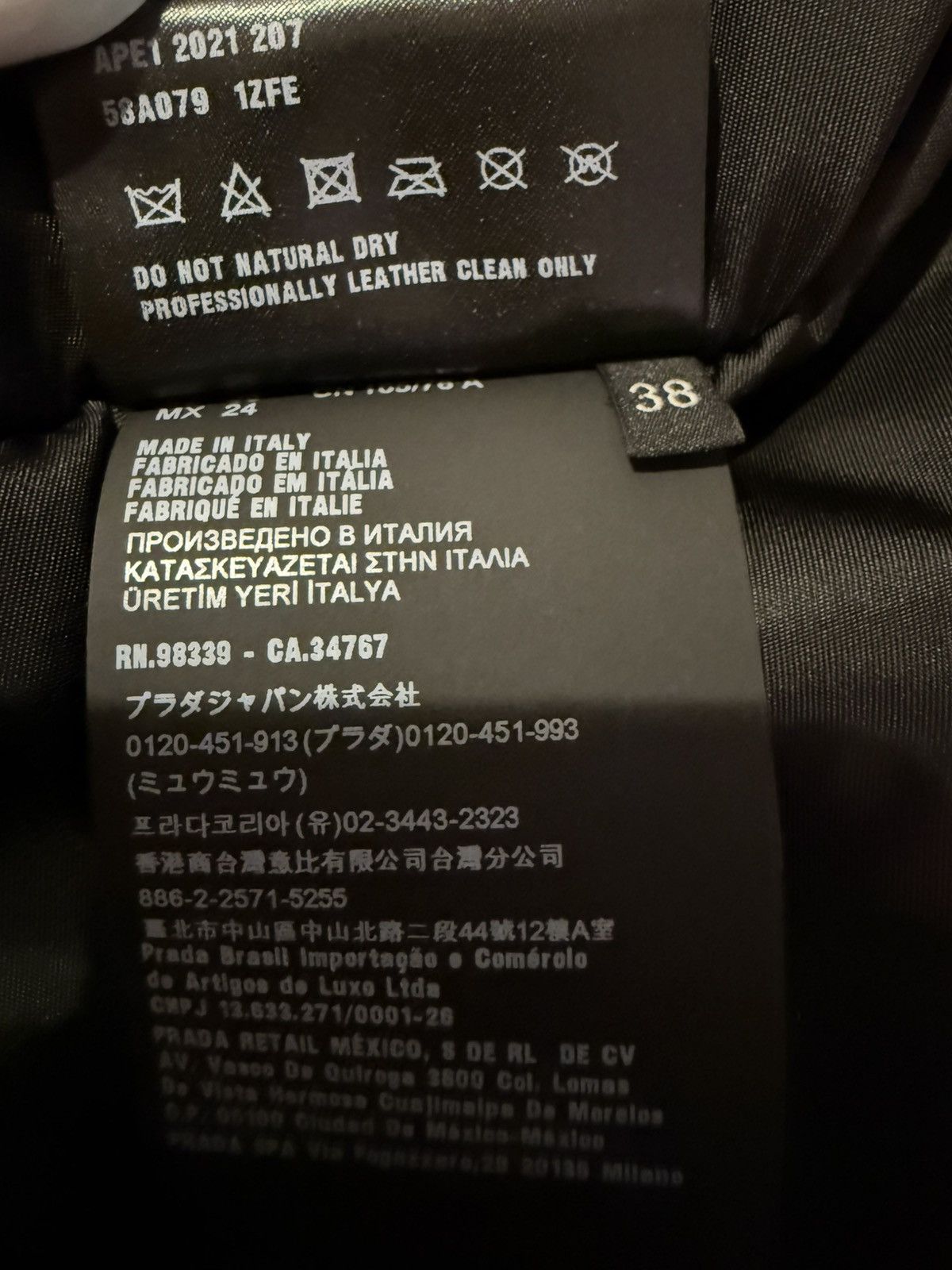 Prada Prada pink leather bomber Size US S / EU 44-46 / 1 - 11 Thumbnail
