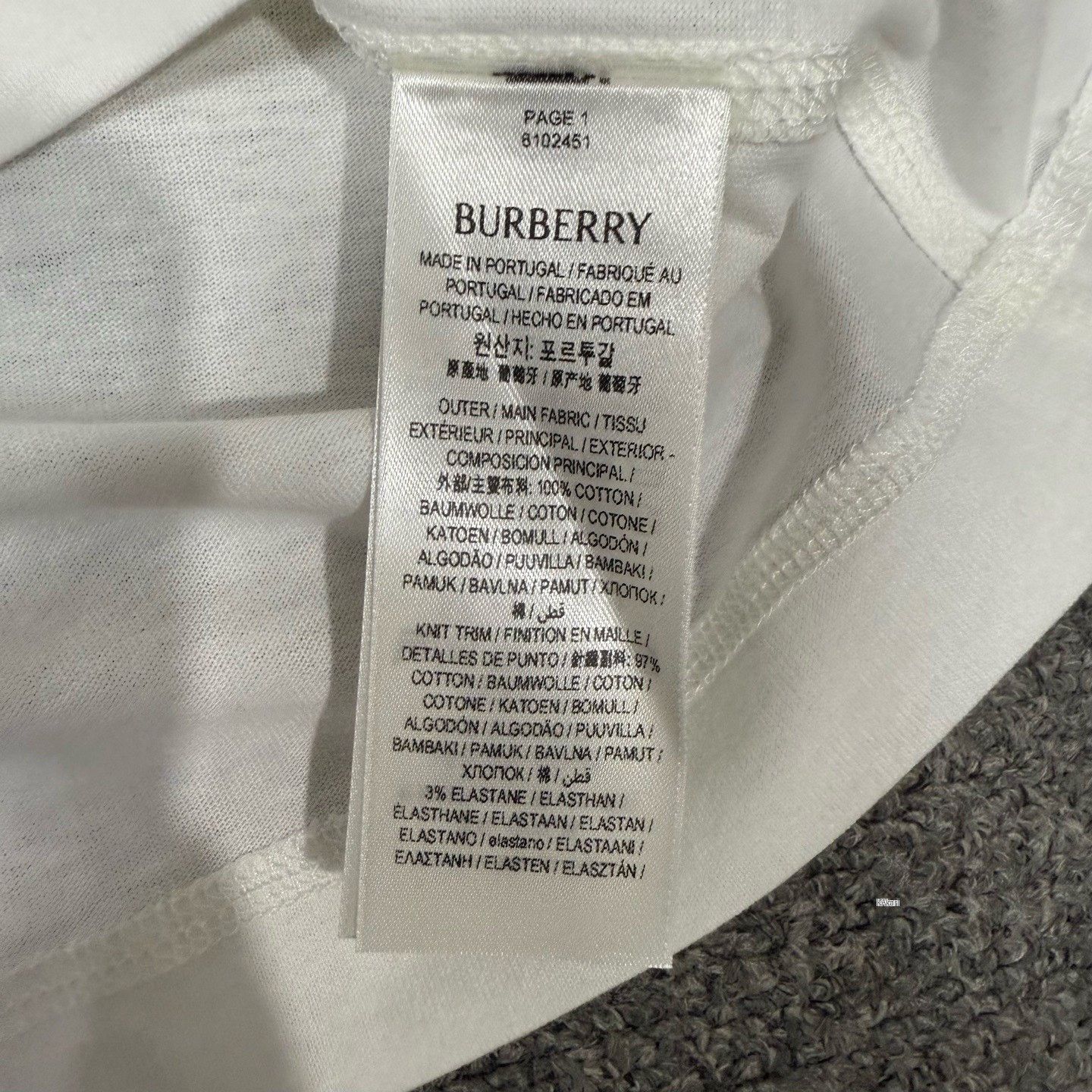Burberry Burberry Horse Logo Short Sleeve Size US L / EU 52-54 / 3 - 4 Thumbnail