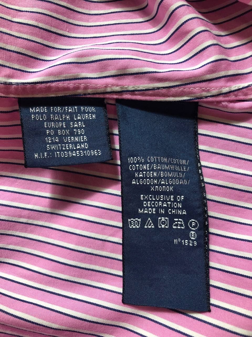 Polo Ralph Lauren Vintage Polo Ralph Lauren Multi Striped Shirt Size US S / EU 44-46 / 1 - 2 Thumbnail