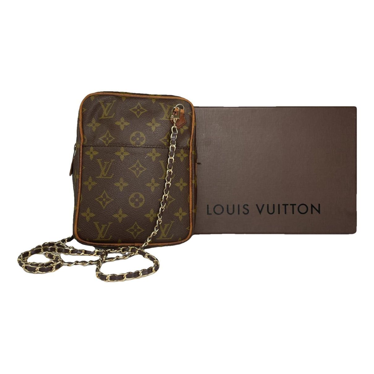 Louis Vuitton Brown Leather Handbag Size ONE SIZE - 1 Thumbnail