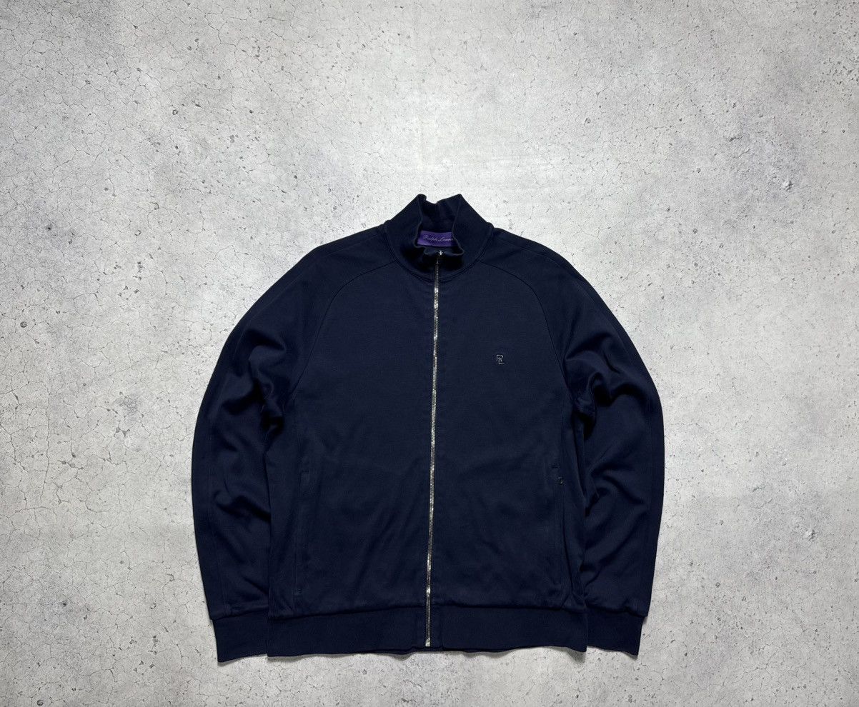 Ralph Lauren Purple Label Ralph Lauren Purple Label Luxury Full Zip Bomber Jacket Size US L / EU 52-54 / 3 - 1 Thumbnail