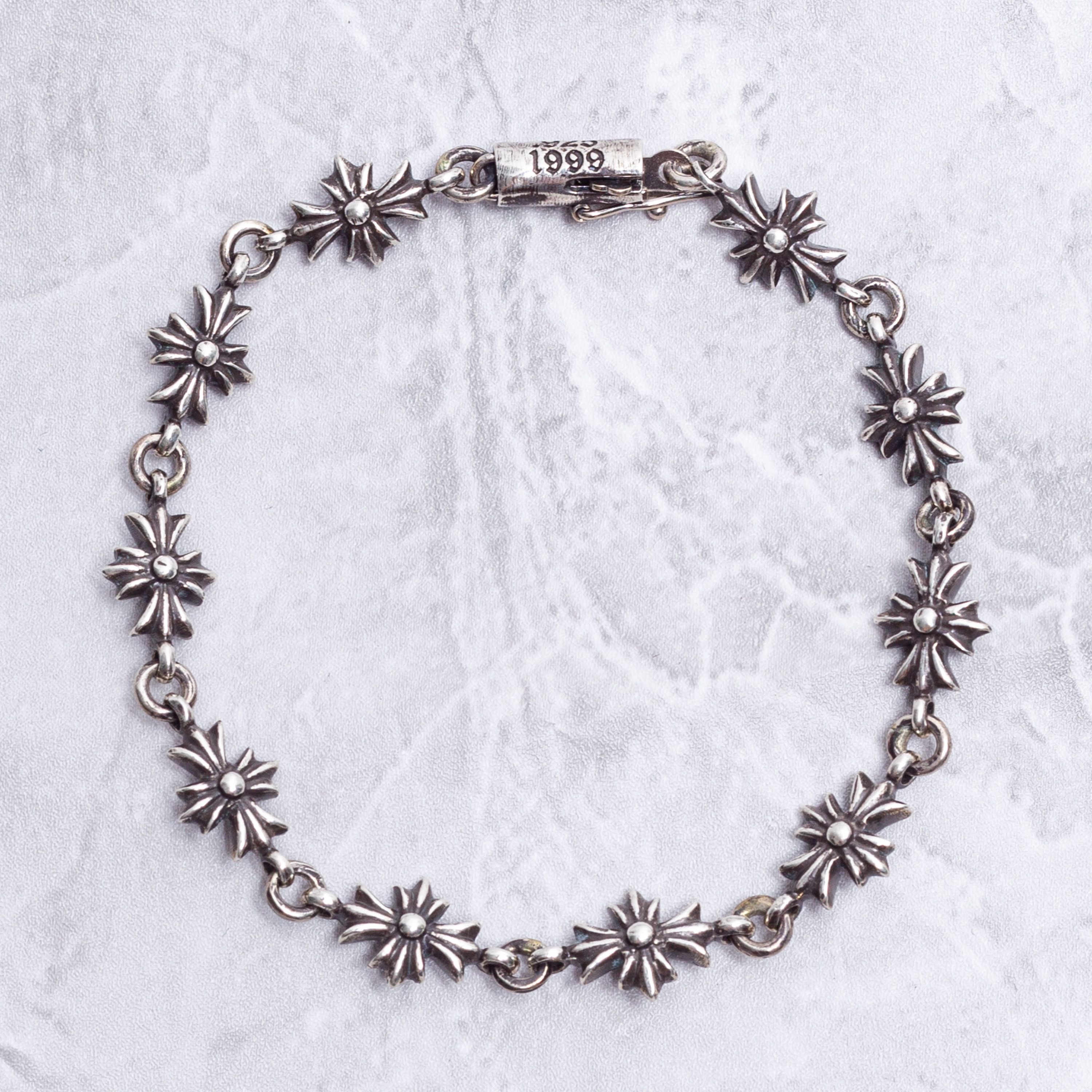 Chrome Hearts CHROME HEARTS Silver Tiny E 10 Bracelet Size ONE SIZE - 3 Thumbnail