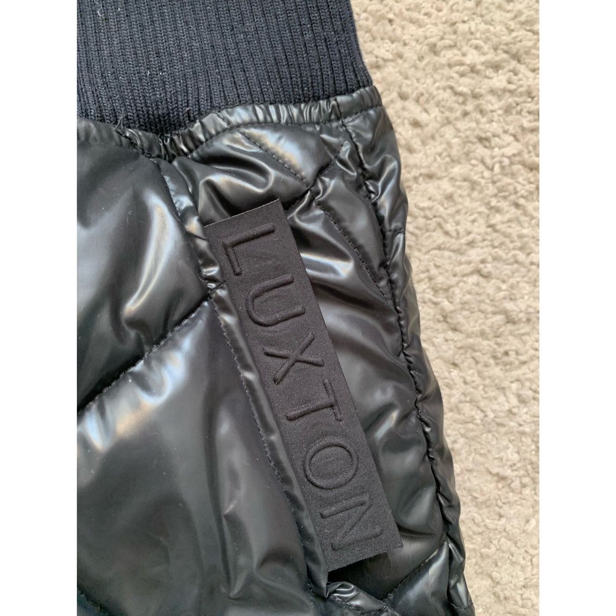 Other LUXTON LUXURY BLACK QUILTED PUFFER PANTS Size US 32 / EU 48 - 13 Thumbnail