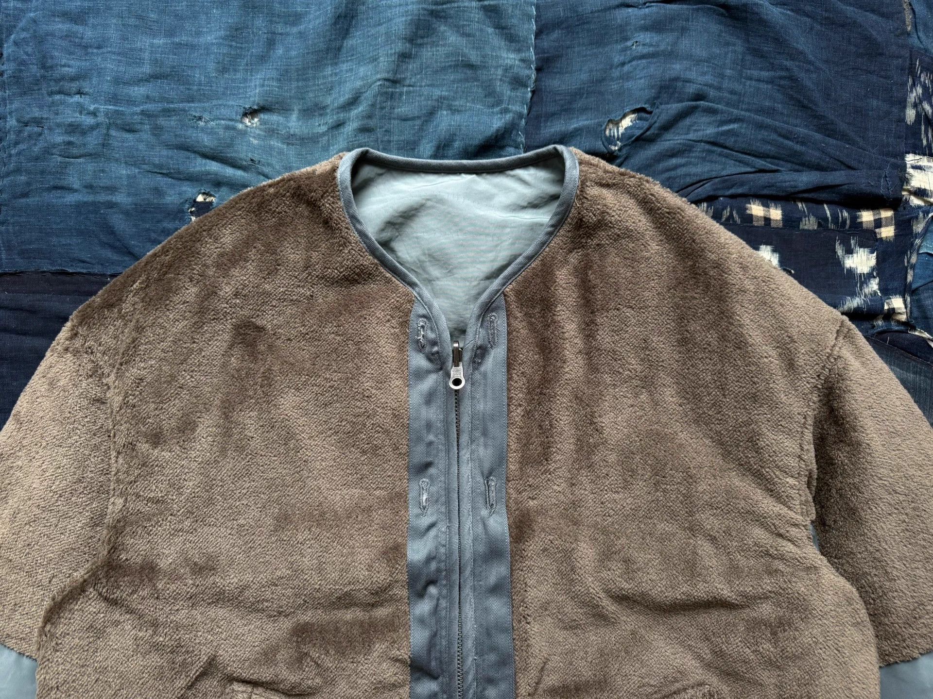 Visvim VISVIM 26SS SPOT IRIS LINER JKT Mud Dye Double Blue 4 Size US XL / EU 56 / 4 - 8 Thumbnail