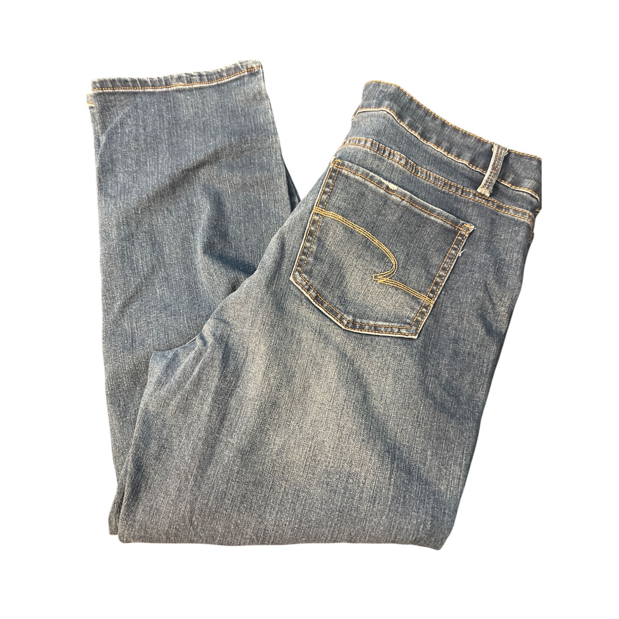 Other Time & Tru Distressed Straight Blue Jeans Denim Plus Size 18 Size 40" / US 18 - 5 Thumbnail