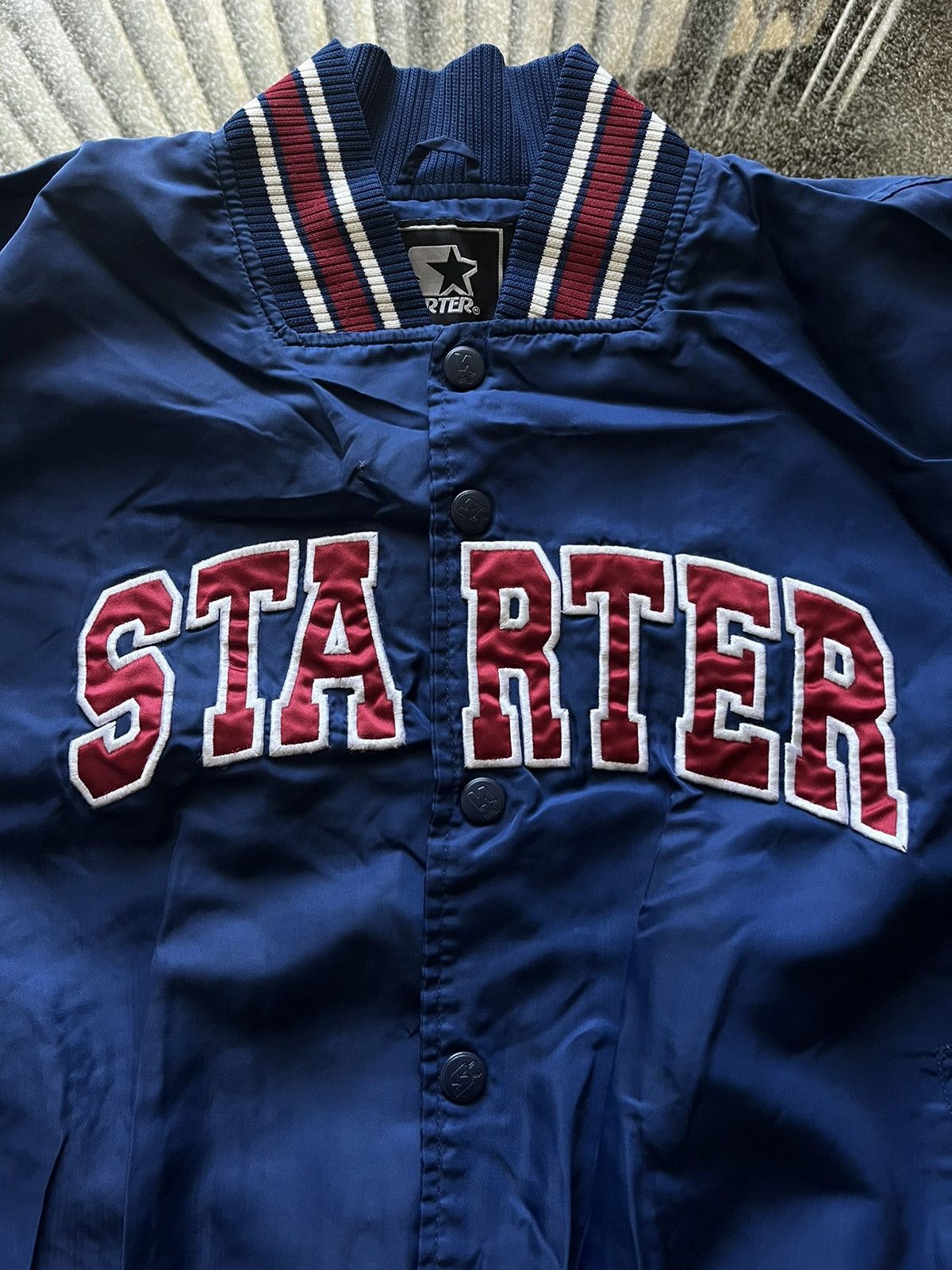 Starter Vintage Starter Streetwear Nylon Bomber Jacket Size US M / EU 48-50 / 2 - 3 Thumbnail