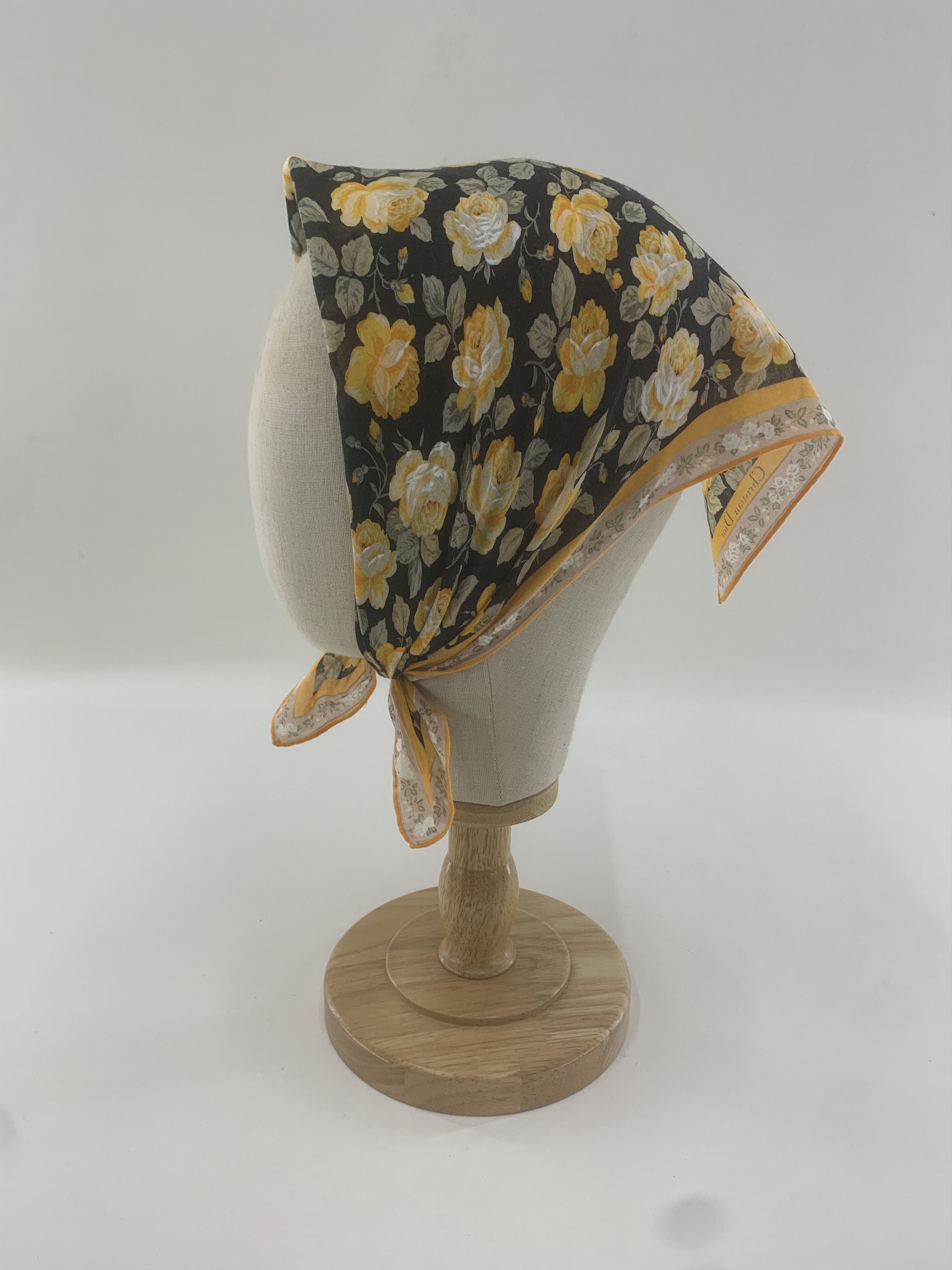 Christian Dior Monsieur Christian Dior Handkerchief Bandana Neckerchief TB3342 Size ONE SIZE - 3 Thumbnail