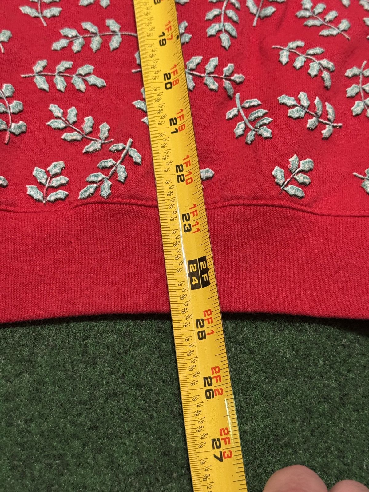 Vintage Vintage 80s 90s Christmas Retro Puff Red Sm Ugly Sweater Size S / US 4 / IT 40 - 6 Thumbnail