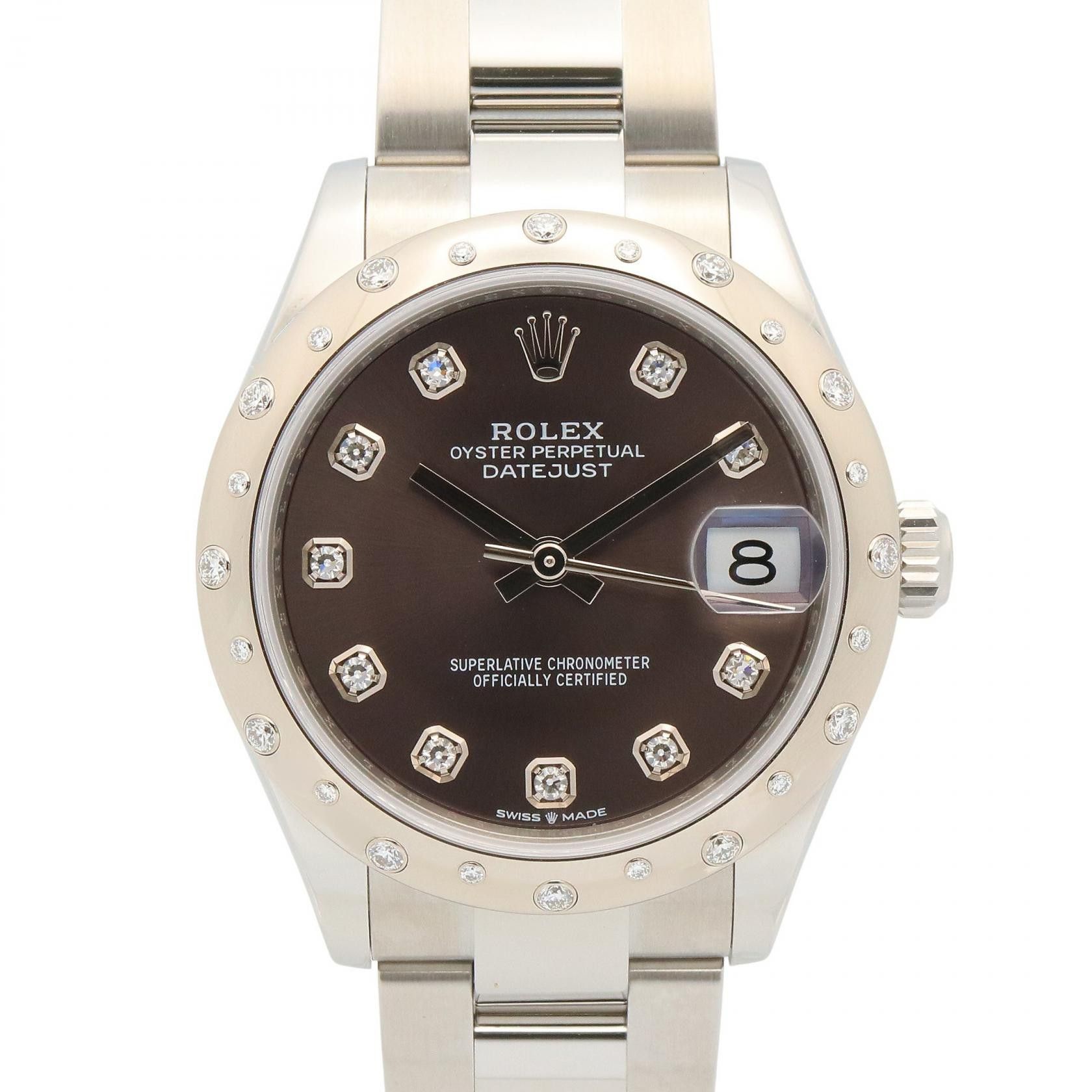 Rolex Rolex Rolex Datejust Au750 White Gold Stainless Steel Automatic Precious Metal Automatic 278344RBR DUTY FREE for USA Size ONE SIZE - 1 Thumbnail