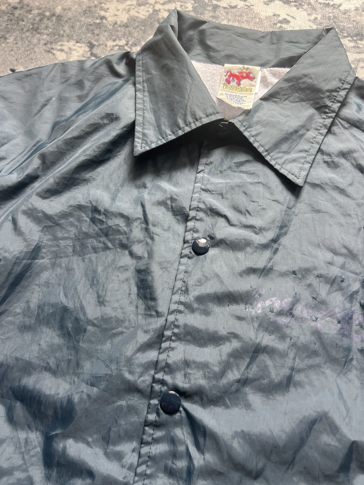 Vintage Vtg 90s Rare Insane Slam City Skate Coach Jacket Size US XL / EU 56 / 4 - 9 Thumbnail