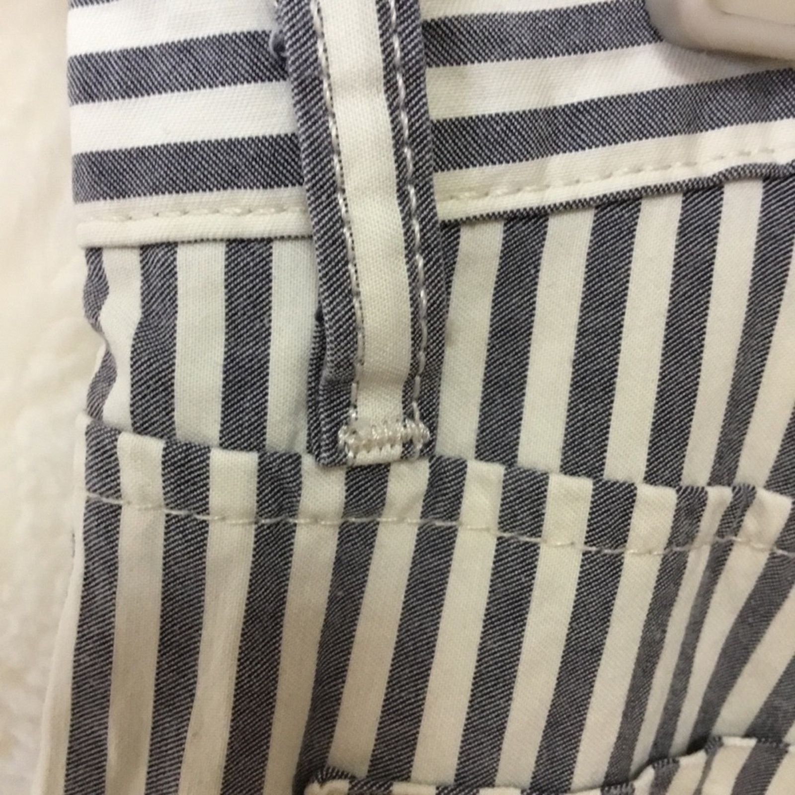 Joe's Joe's Jeans Blue & White Slim Fit Striped Skinny Jeans Size 27" / US 4 / IT 40 - 7 Thumbnail