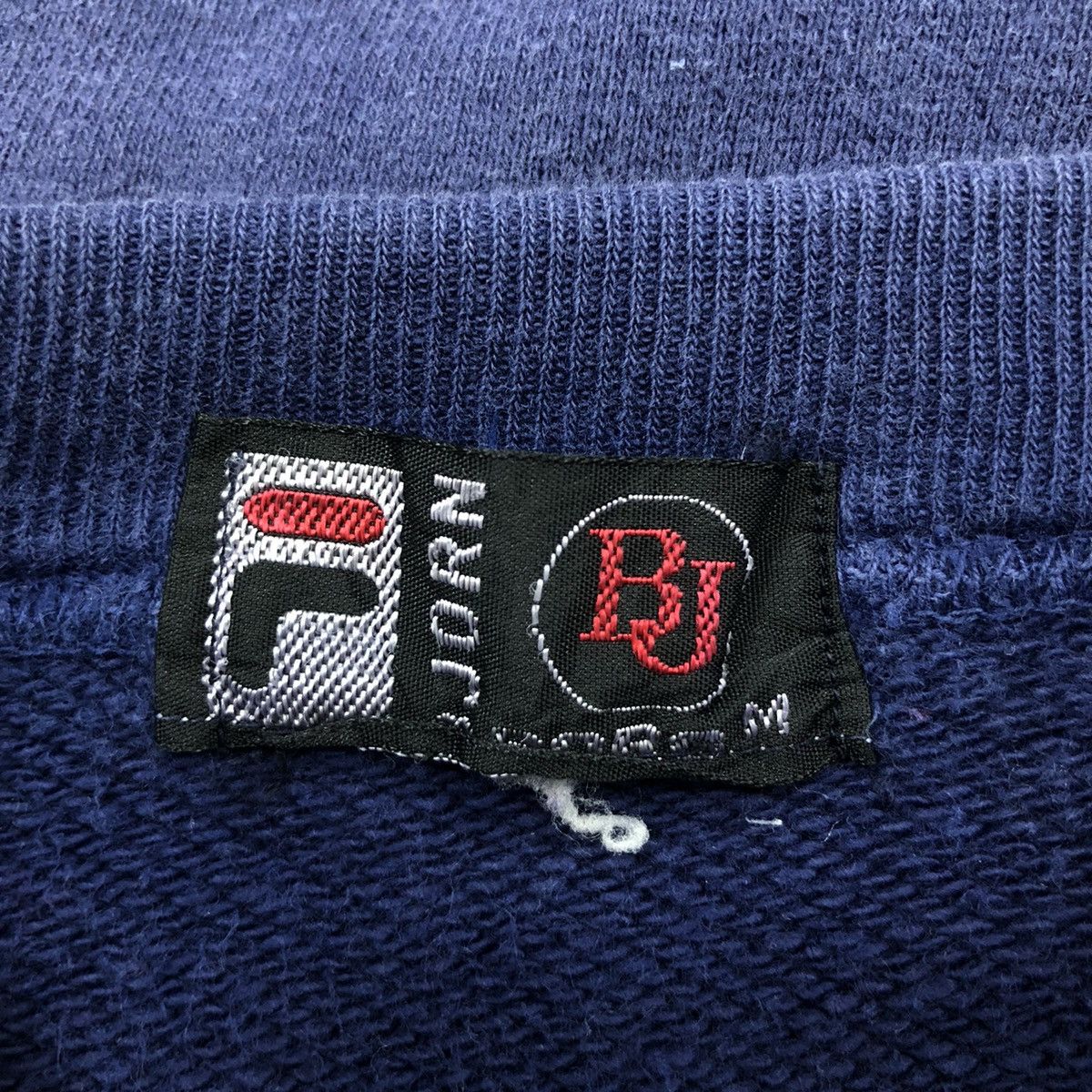 Bjorn Borg × Fila × Vintage Vintage 90s FILA Bjorn Borg Sweatshirt Pullover Jumper Size US M / EU 48-50 / 2 - 5 Thumbnail