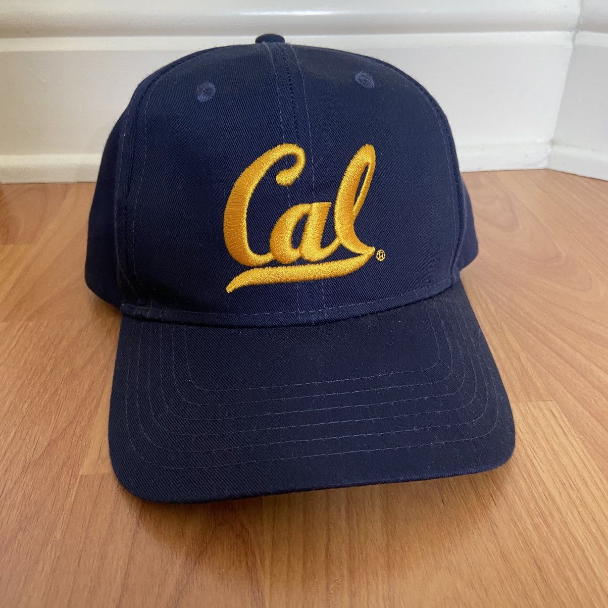 NCAA Cal Script Logo Snapback Hat Size Adjustable Size ONE SIZE - 1 Thumbnail