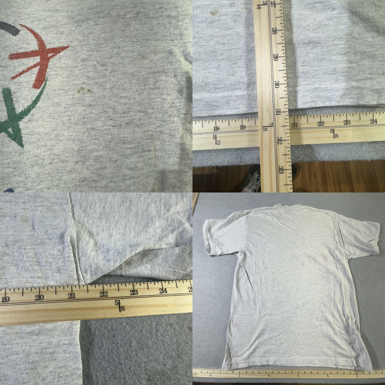 Velva Sheen VINTAGE Velva Sheen Olympic T-Shirt Men XL 1996 Atlanta Games Graphic Print 90s Sports Tee Size US XL / EU 56 / 4 - 8 Thumbnail