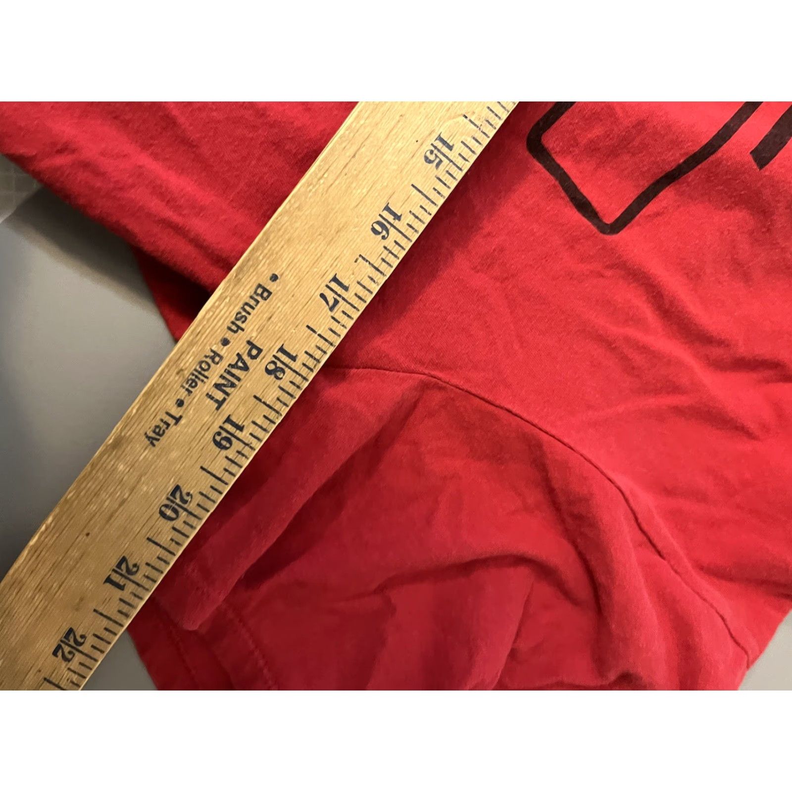 Nike Nike Dri-Fit Tee Shirt Mens Red Graphic Sz Large Athletic Short Sleeve T-Shirt Nike Elite Sportswear Mens L Red Graphic Print Performance/Training Size US L / EU 52-54 / 3 - 7 Thumbnail