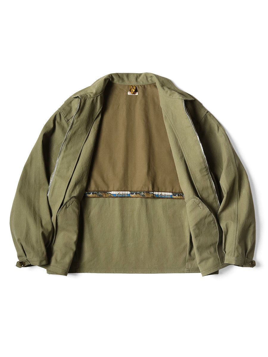 Kapital Kapital Water-repellent light canvas KAYAK PAW-PAW blouson Size US XL / EU 56 / 4 - 7 Thumbnail