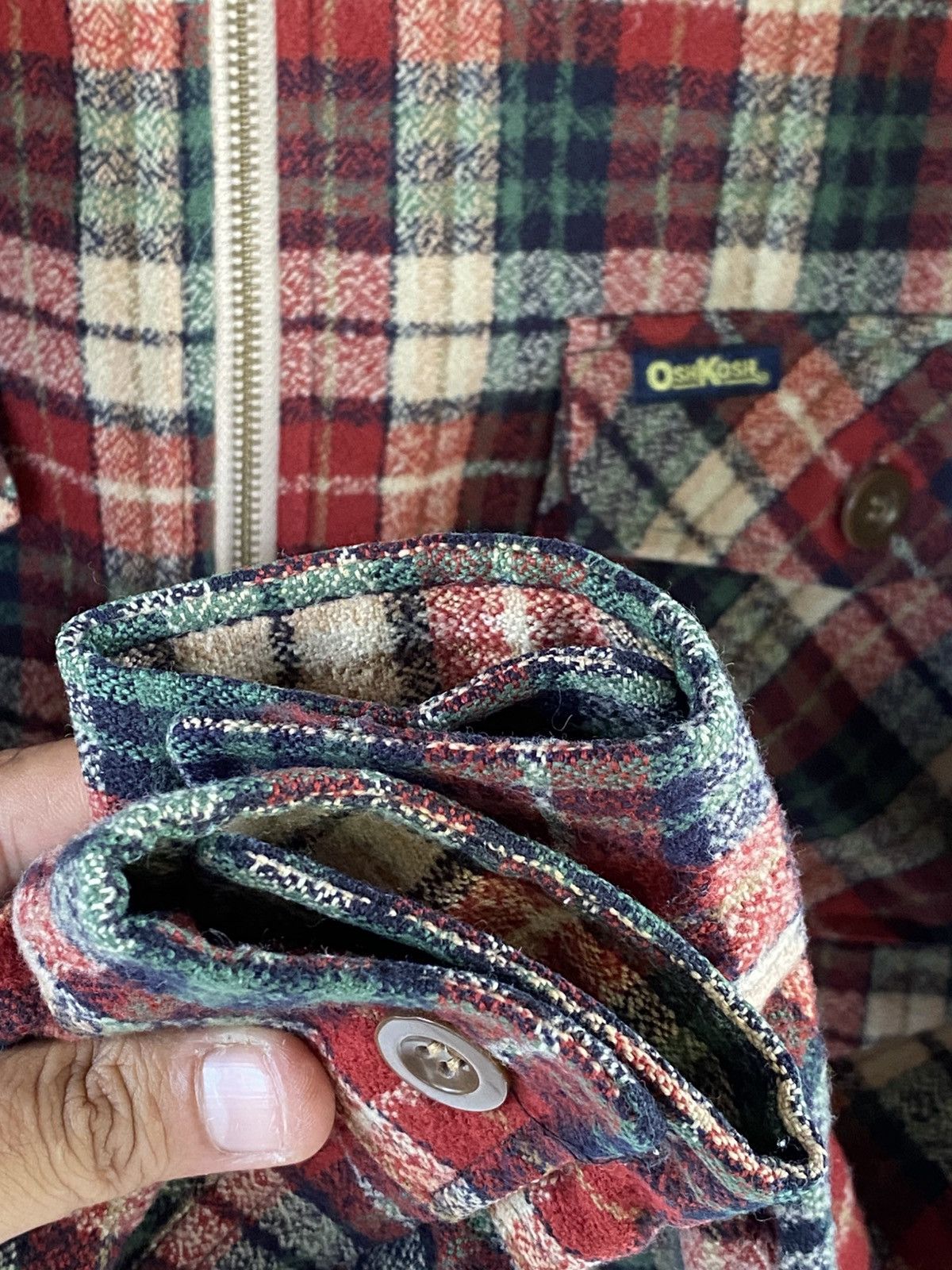 Flannel Oshkosh Vintage Flannel Size US L / EU 52-54 / 3 - 7 Thumbnail