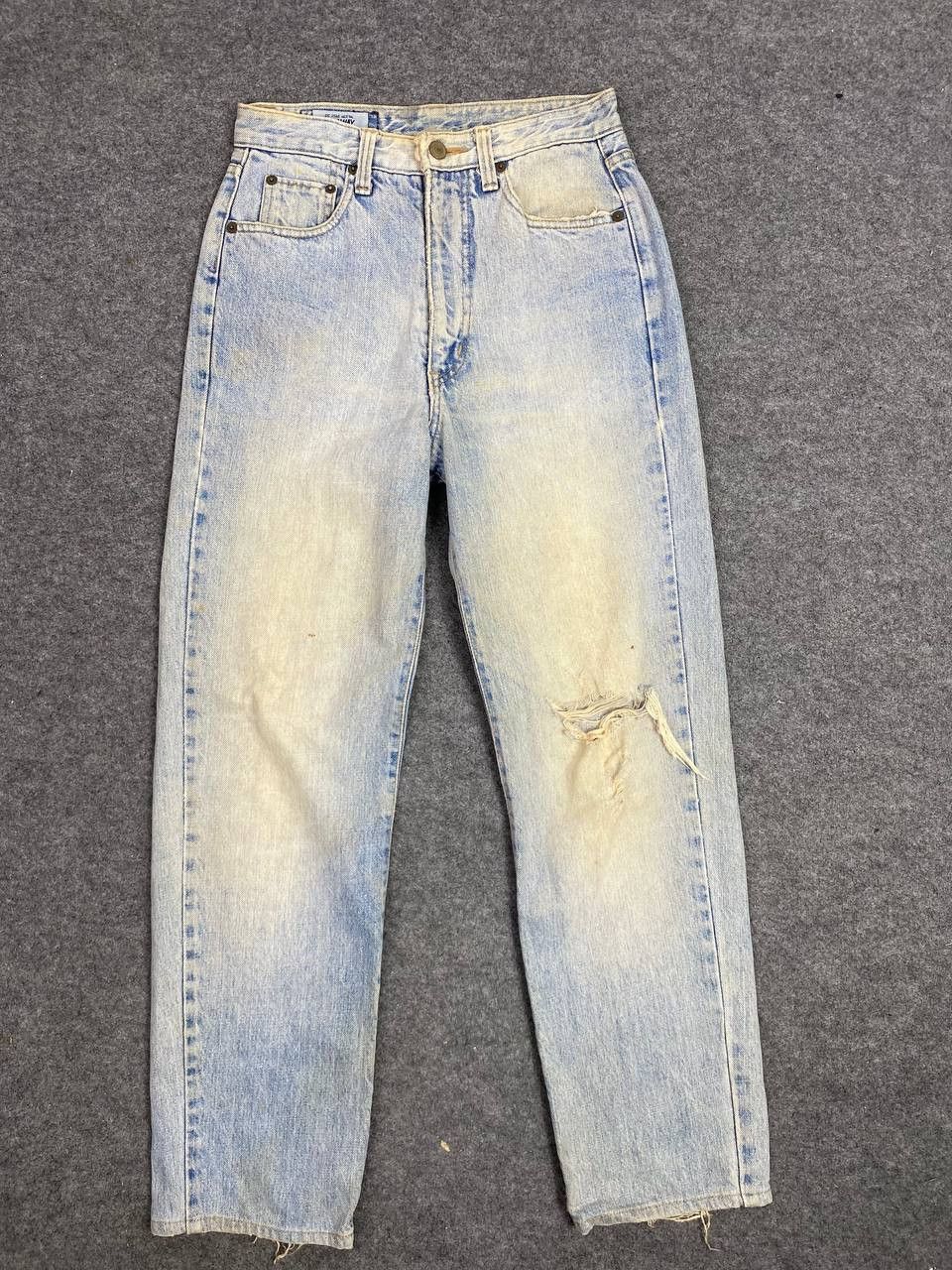 Japanese Brand vintage blue way japanese brand distressed denim Size US 28 / EU 44 - 6 Thumbnail