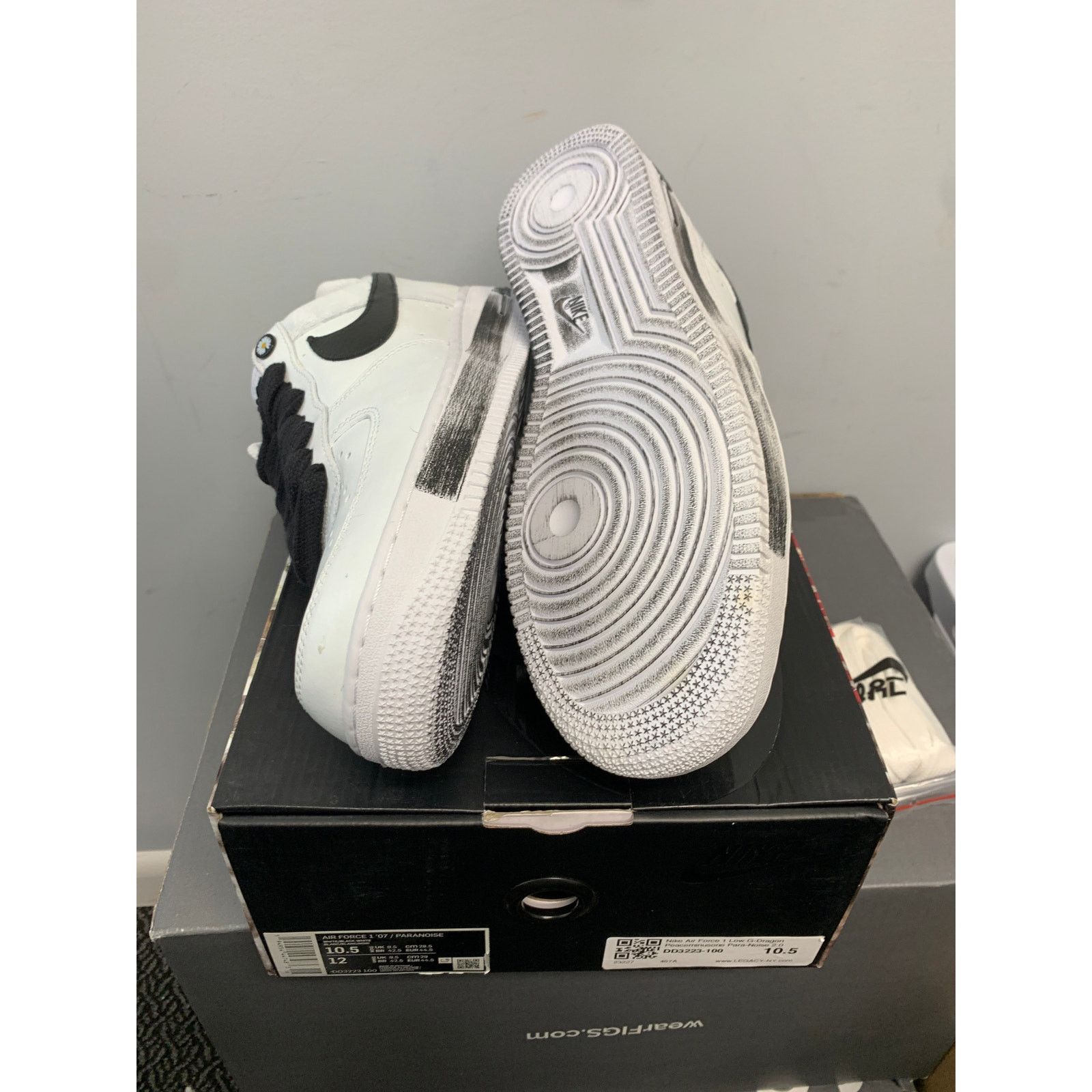 Nike Nike Air Force 1 Low G-Dragon Para-Noise 2.0 Size 10.5 NEW Size US 10.5 / EU 43-44 - 6 Thumbnail