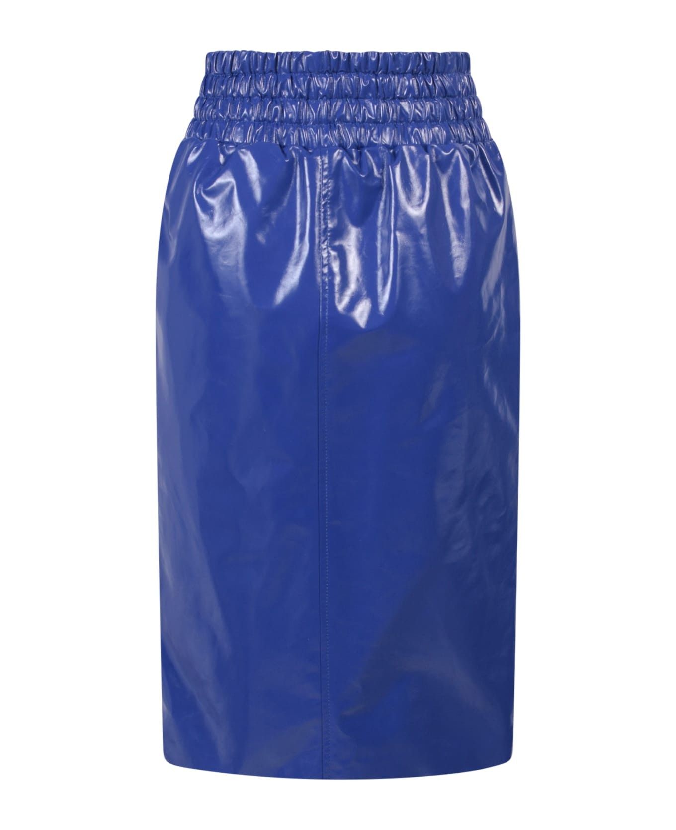 Tom Ford o1y0226 Midi Skirt in Blue Size 27" / US 4 / IT 40 - 2 Thumbnail