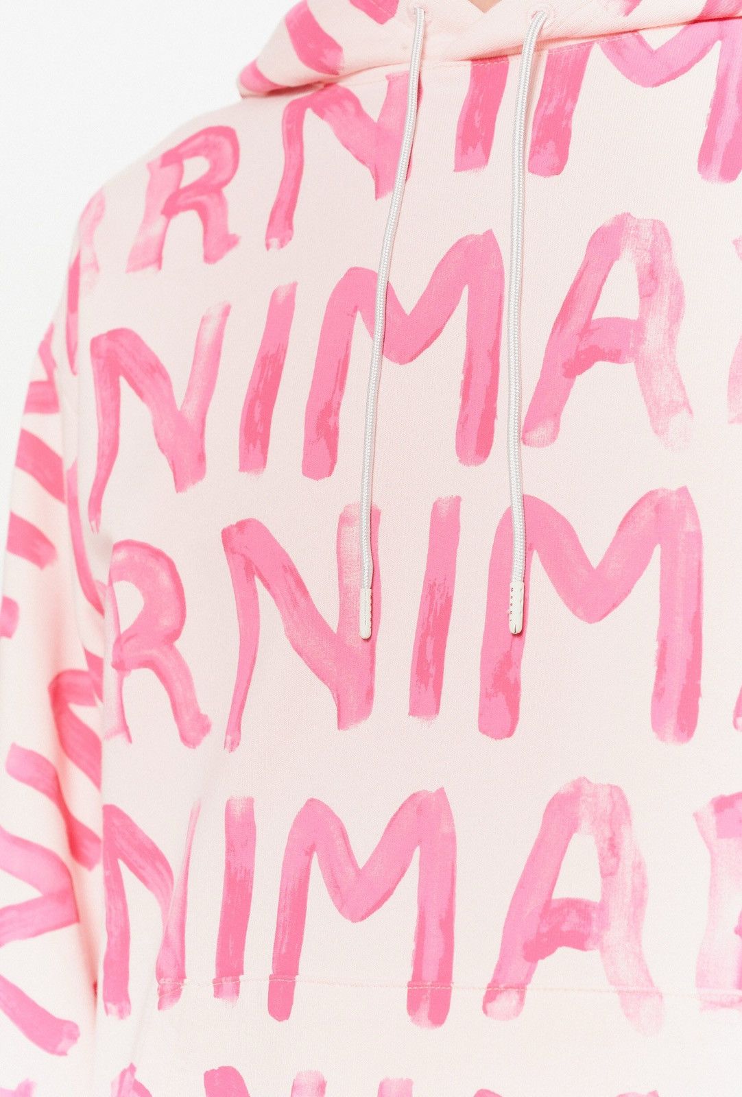 Marni Last Size Marni All Over Logo Printed Hoodie Size US M / EU 48-50 / 2 - 7 Thumbnail