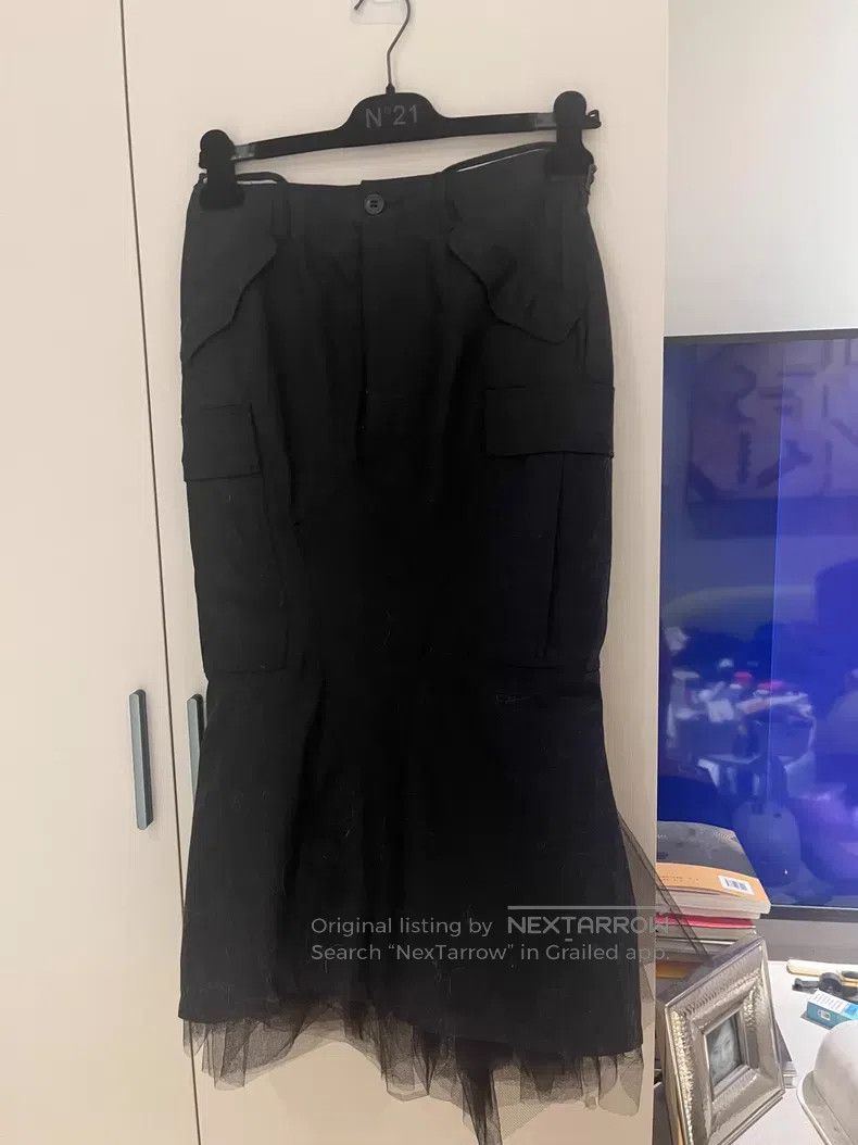 Junya Watanabe Junya Watanabe size S Black Workwear Mesh Skirt Size 23" - 5 Thumbnail
