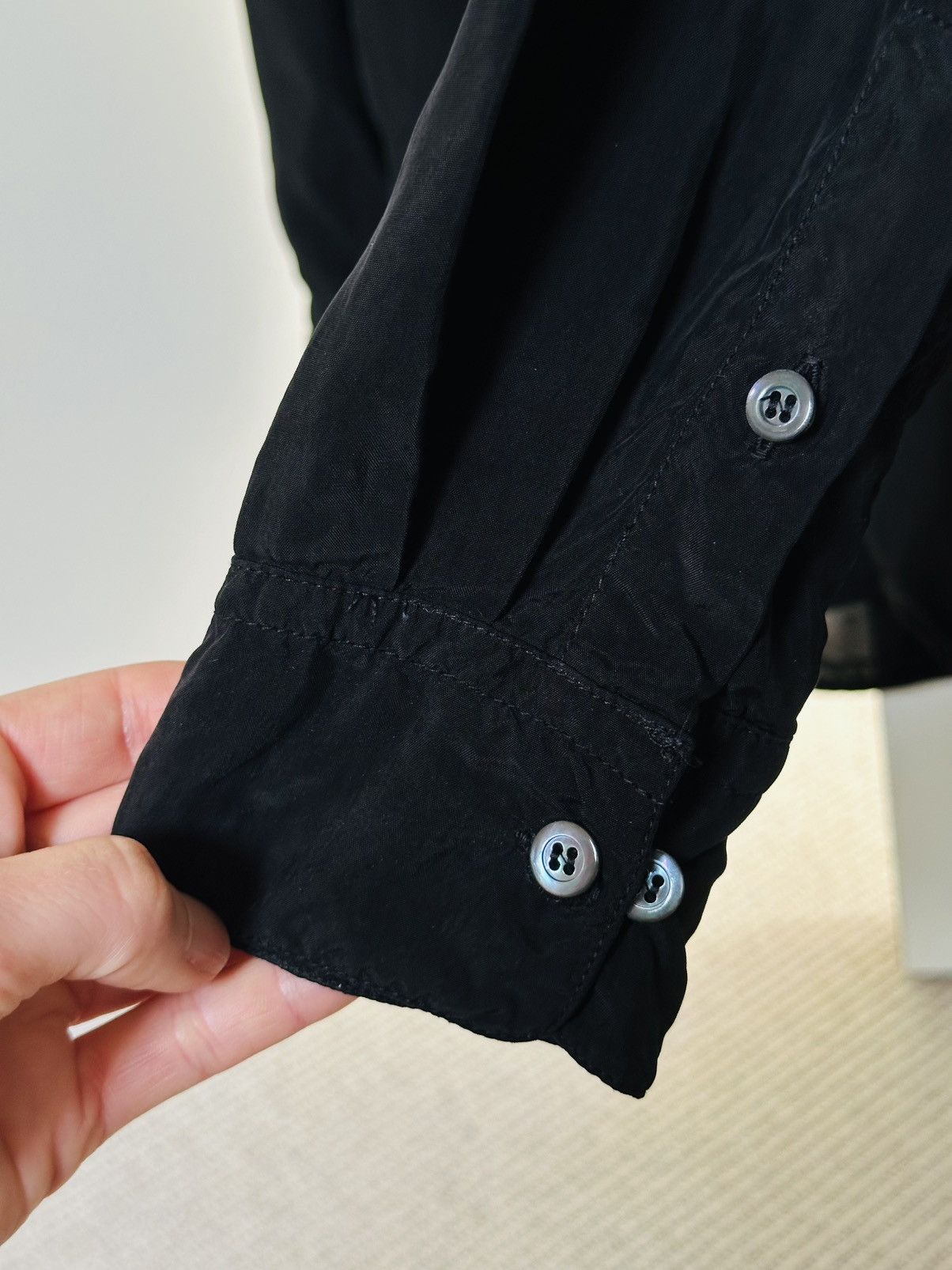 Eytys Black Otis shirt Size US XS / EU 42 / 0 - 6 Thumbnail